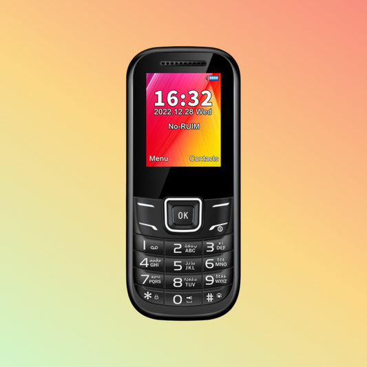 QTECH C1200 1.8 Inches Screen Single SIM Keypad CDMA 800MHz Mobile Phone