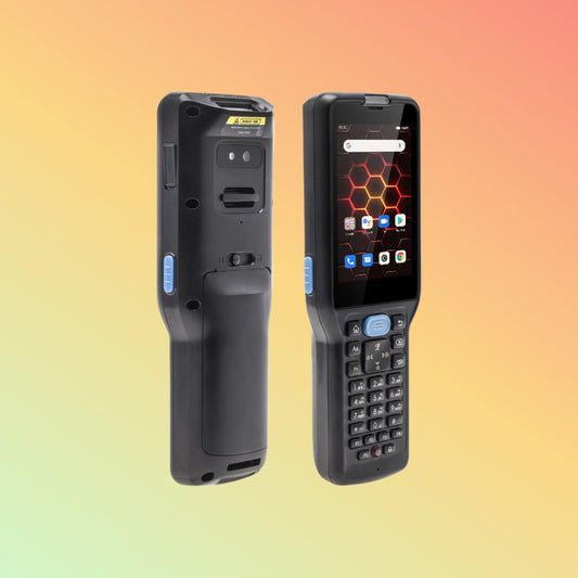 UNIWA V350 Handheld Rugged Android 12 2D Barcode Scanner with NFC and T9 Keyboard
