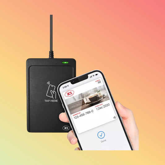 VAS WalletMate Mobile Wallet NFC Reader ACR1252U-MW for Android