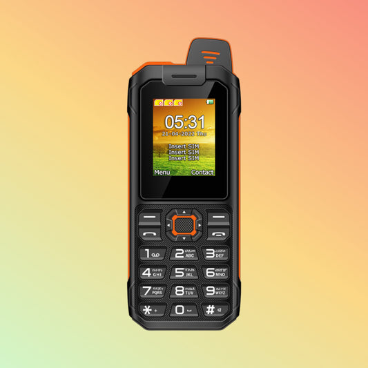 UNIWA XP13 1.77 Inches Screen Triple SIM Cards Rugged Style Case Keypad Feature Phone