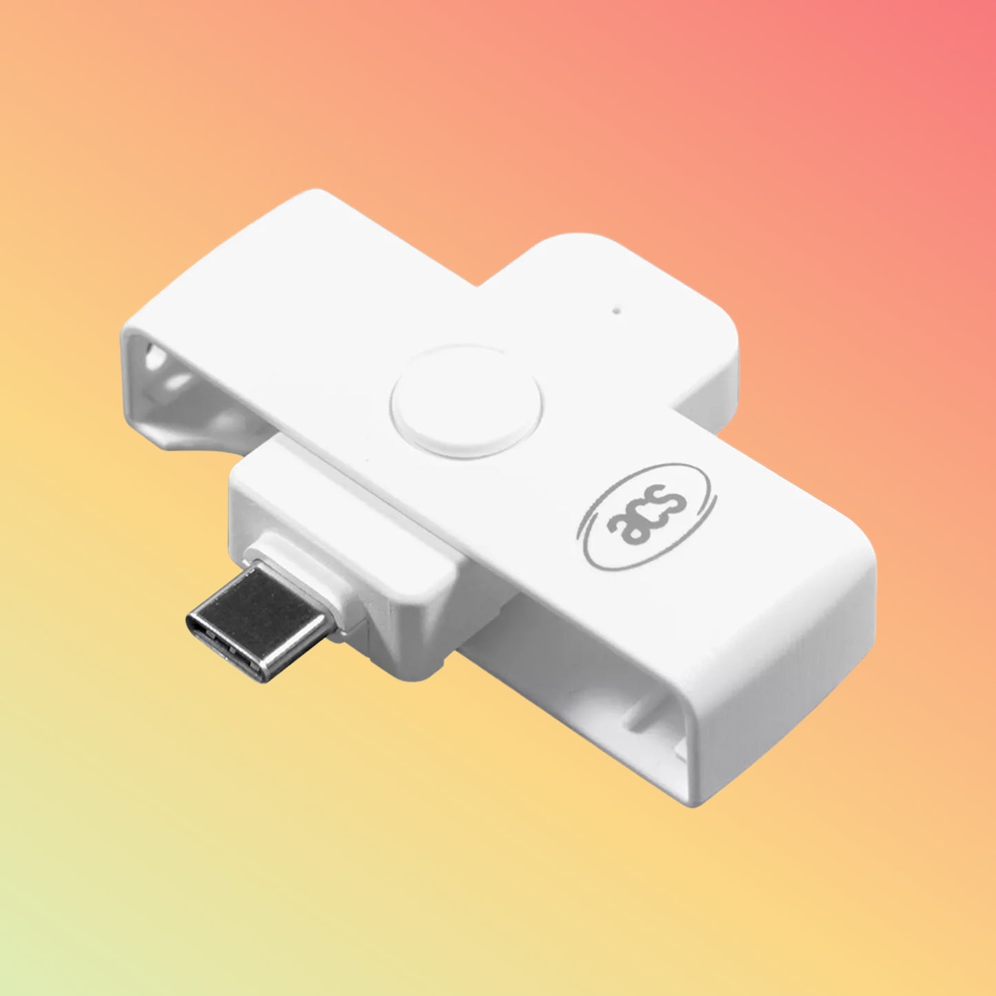 Hot Sale EMV Portable USB Type C Contact Smart Card Reader For E-Government ACR39U-NF