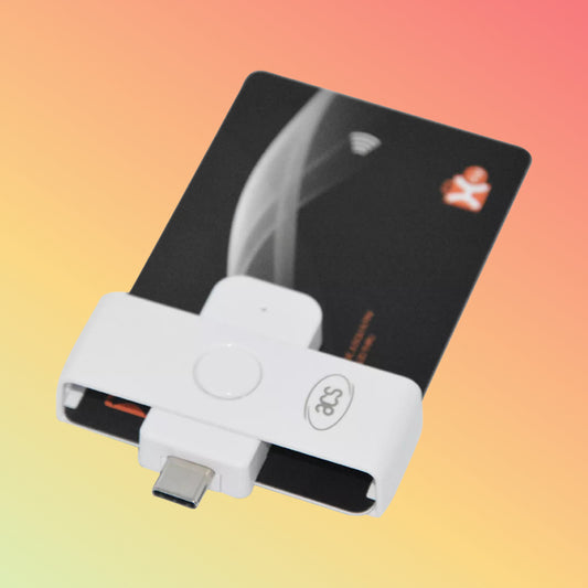 Hot Sale EMV Portable USB Type C Contact Smart Card Reader For E-Government ACR39U-NF
