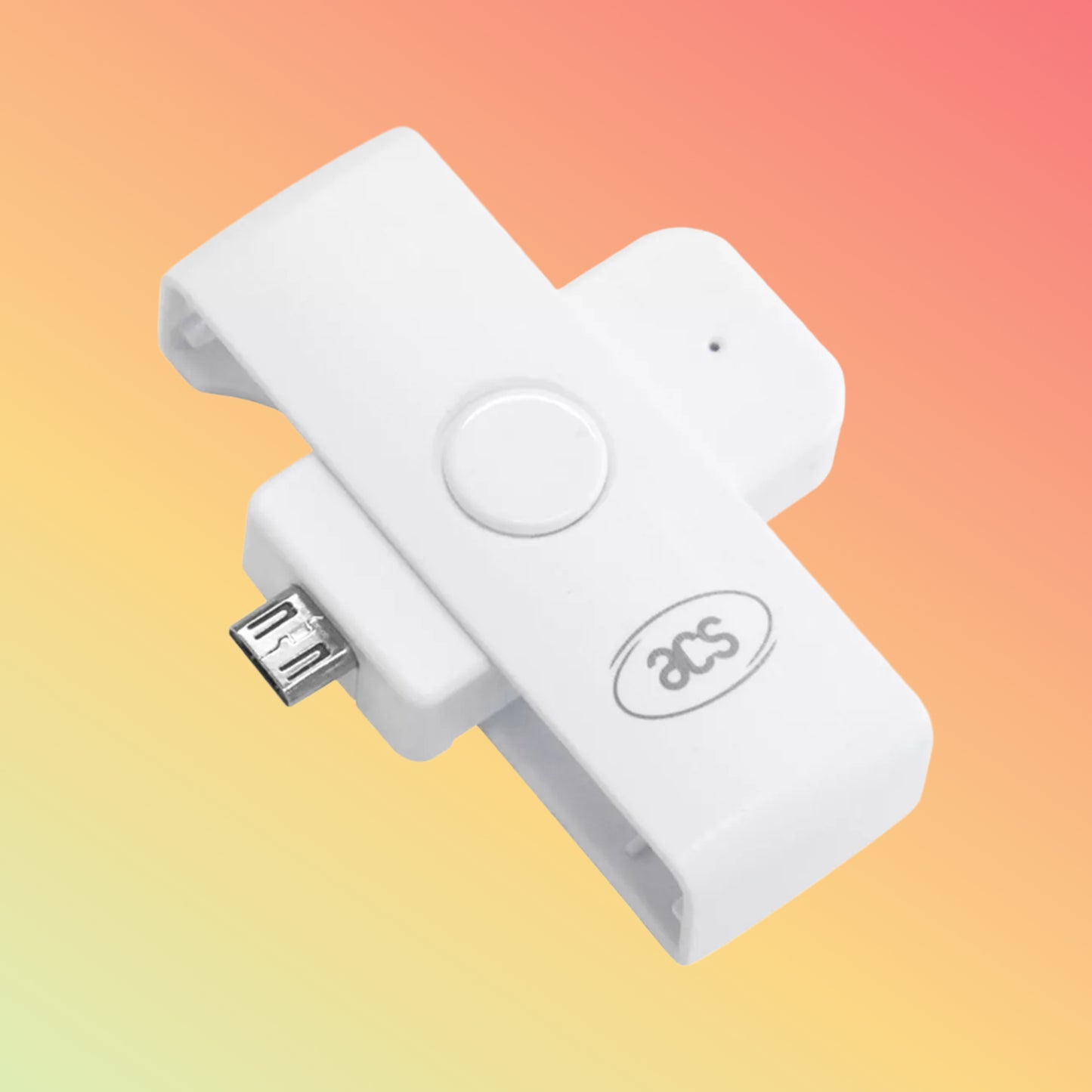 Best Micro USB ACS Contact Smart Card Reader For E-Banking ACR39U-ND