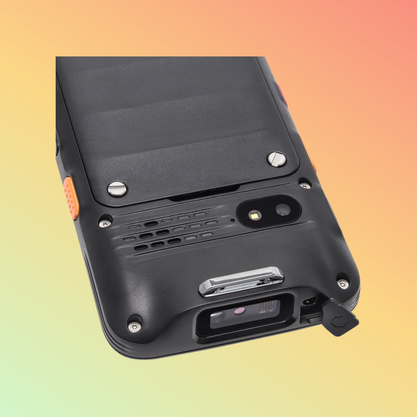 UNIWA V5S 5 Inch Rugged Handheld Fingerprint 2D Reader Scanner Android Barcode PDA