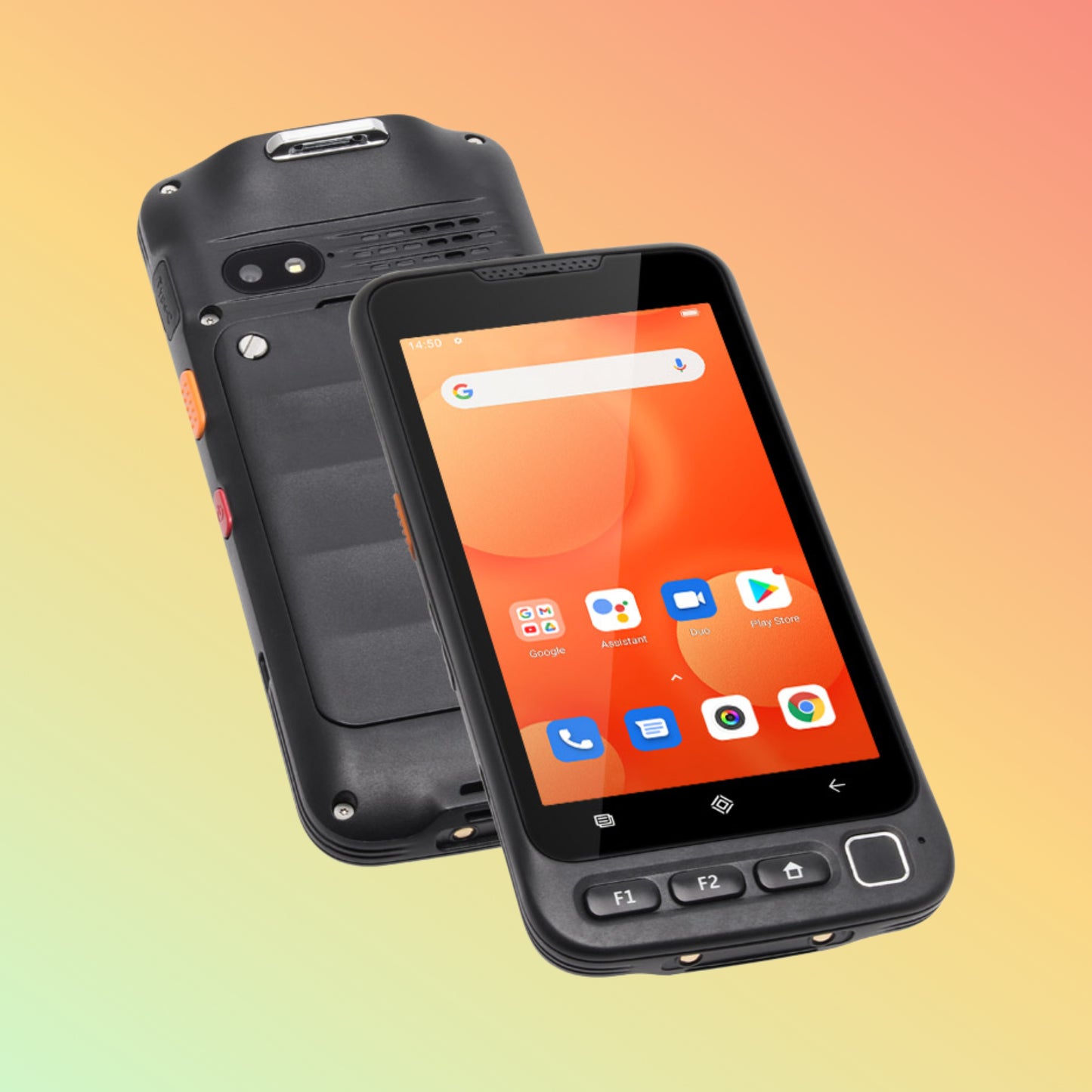 UNIWA V5S 5 Inch Rugged Handheld Fingerprint 2D Reader Scanner Android Barcode PDA