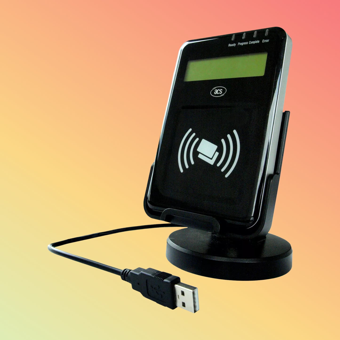 ISO14443 FELICA USB Smart Card NFC Reader With LCD Display ACR1222L