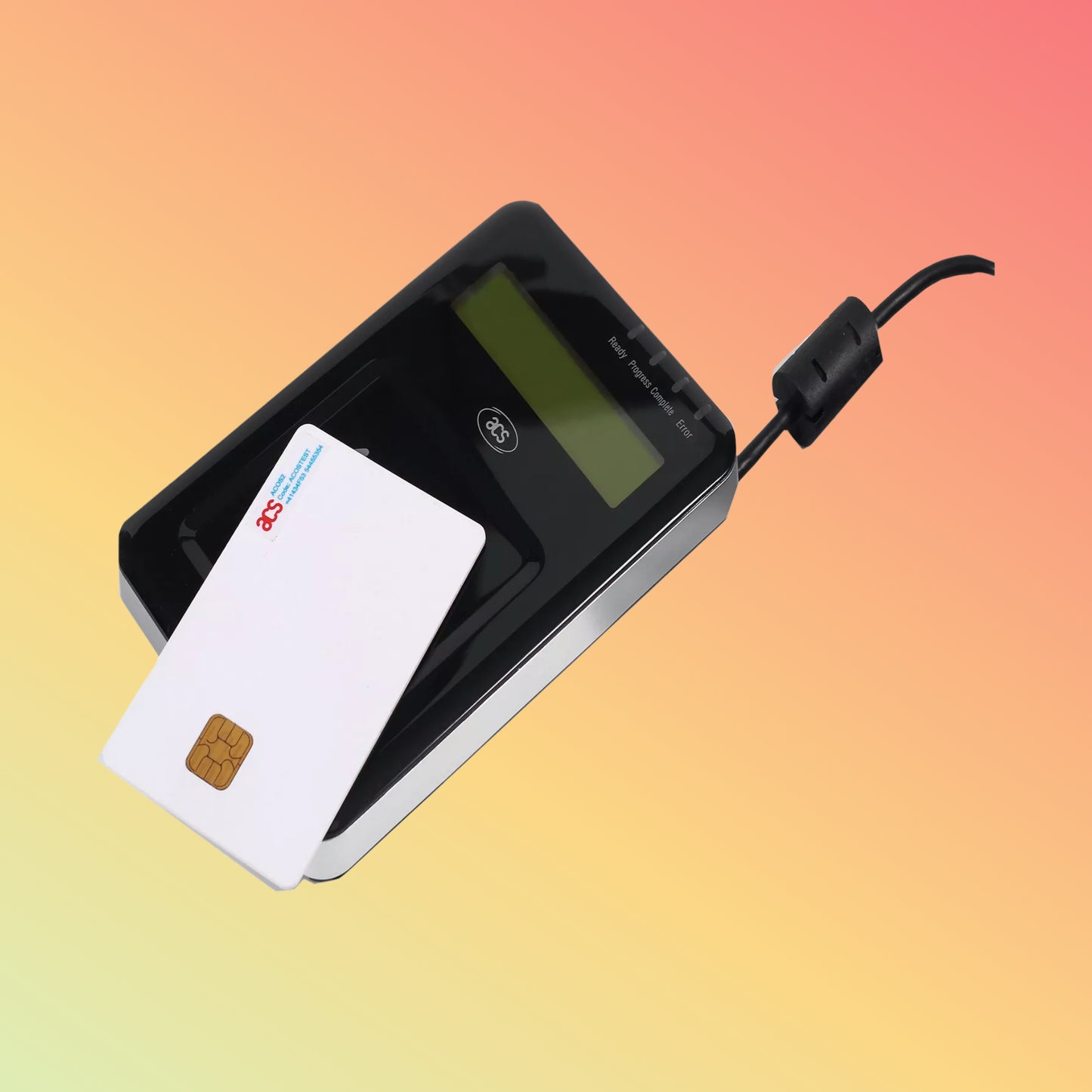 ISO14443 FELICA USB Smart Card NFC Reader With LCD Display ACR1222L