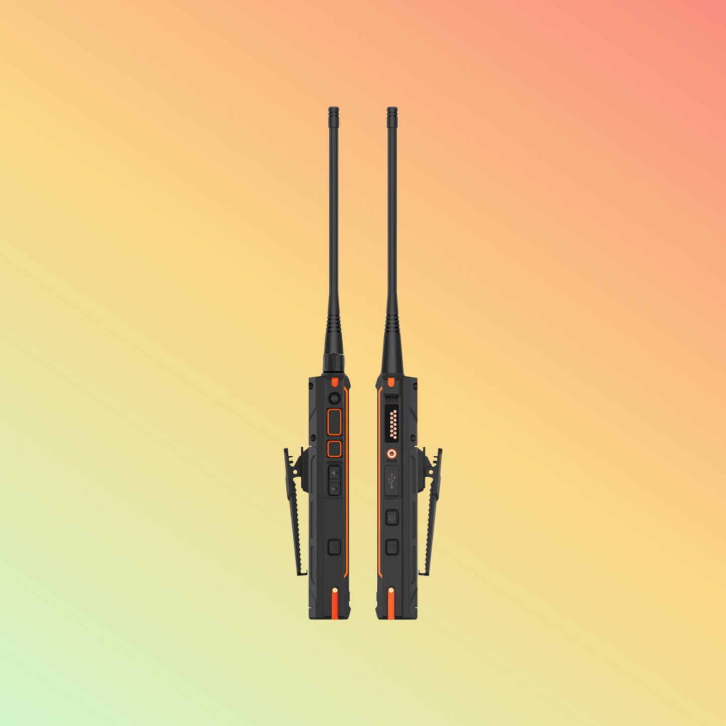 UNIWA P4 4 Inches Dual Mode DMR Analog PoC 4G LTE Walkie Talkie Smartphone