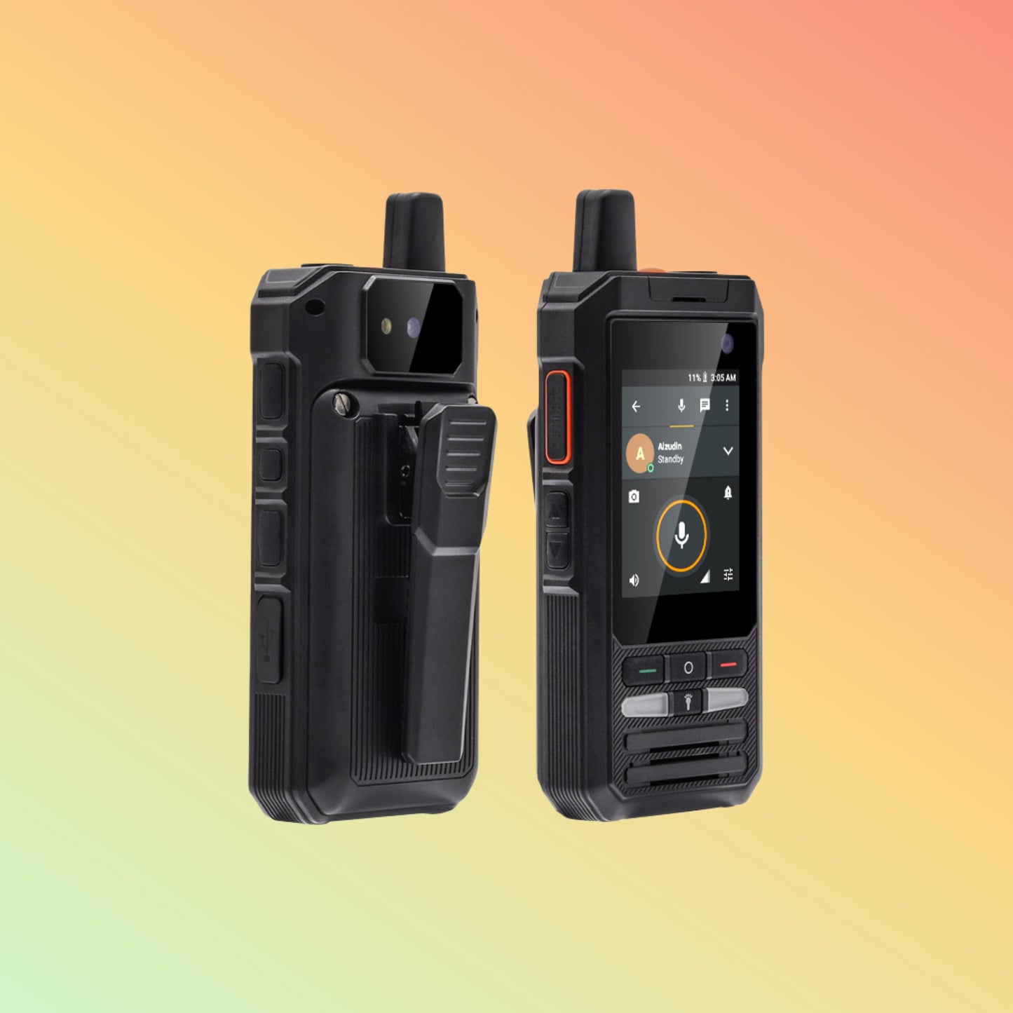 UNIWA F80S Android Zello Real PTT 4G Walkie Talkie PoC Radio 200 km to 3000 mile Long Range