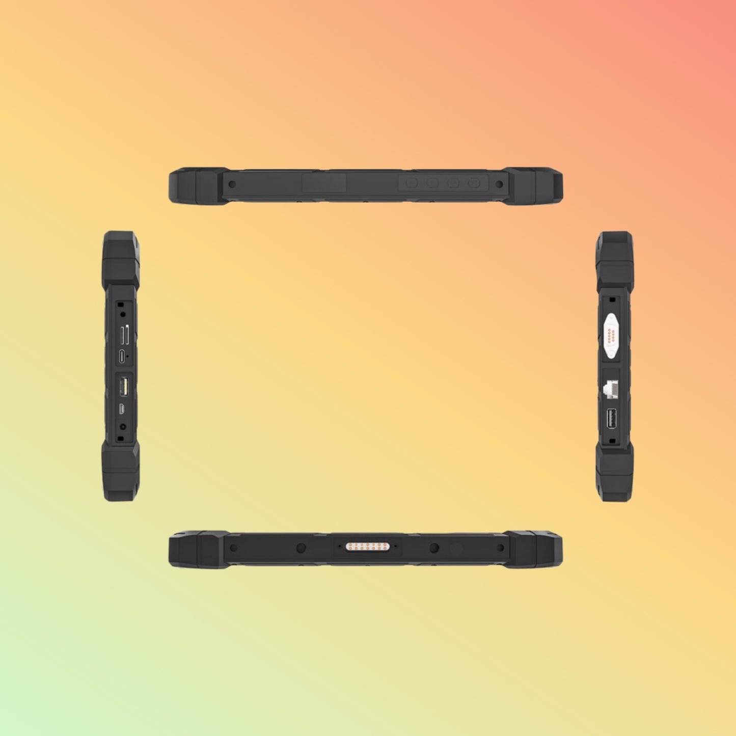 WinPad W108 10.1 Inches 8GB RAM Ethernet IP67 Rugged Industrial PC Tablet Windows 10 Pro