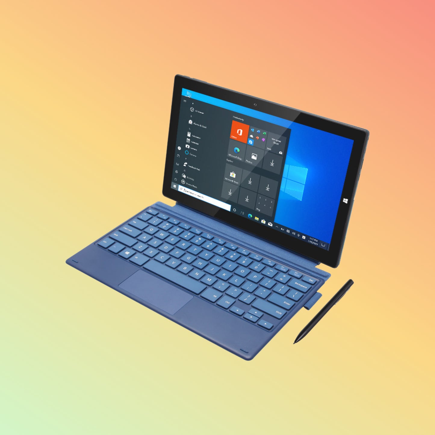 WinPad BT101: 12” Windows 10 Tablet PC + Stylus Pen