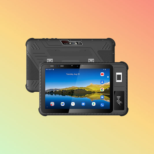 UTAB R1022 10 Inches Biometric Fingerprint Android IP65 Rugged Tablet with Front NFC Reader