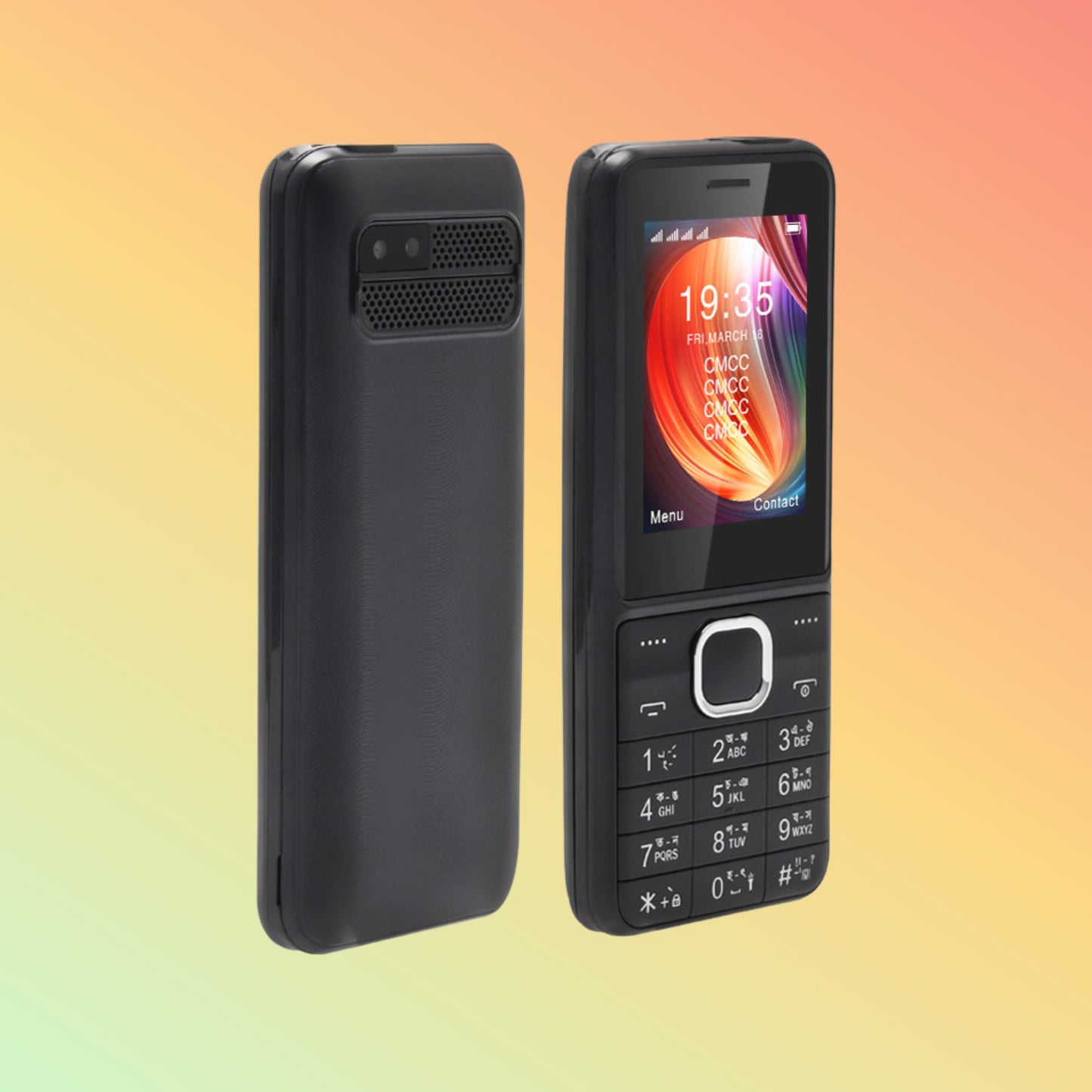 UNIWA MS004 2.4 Inches 25bi Battery Bar Mobile Phone with Four SIM Slots