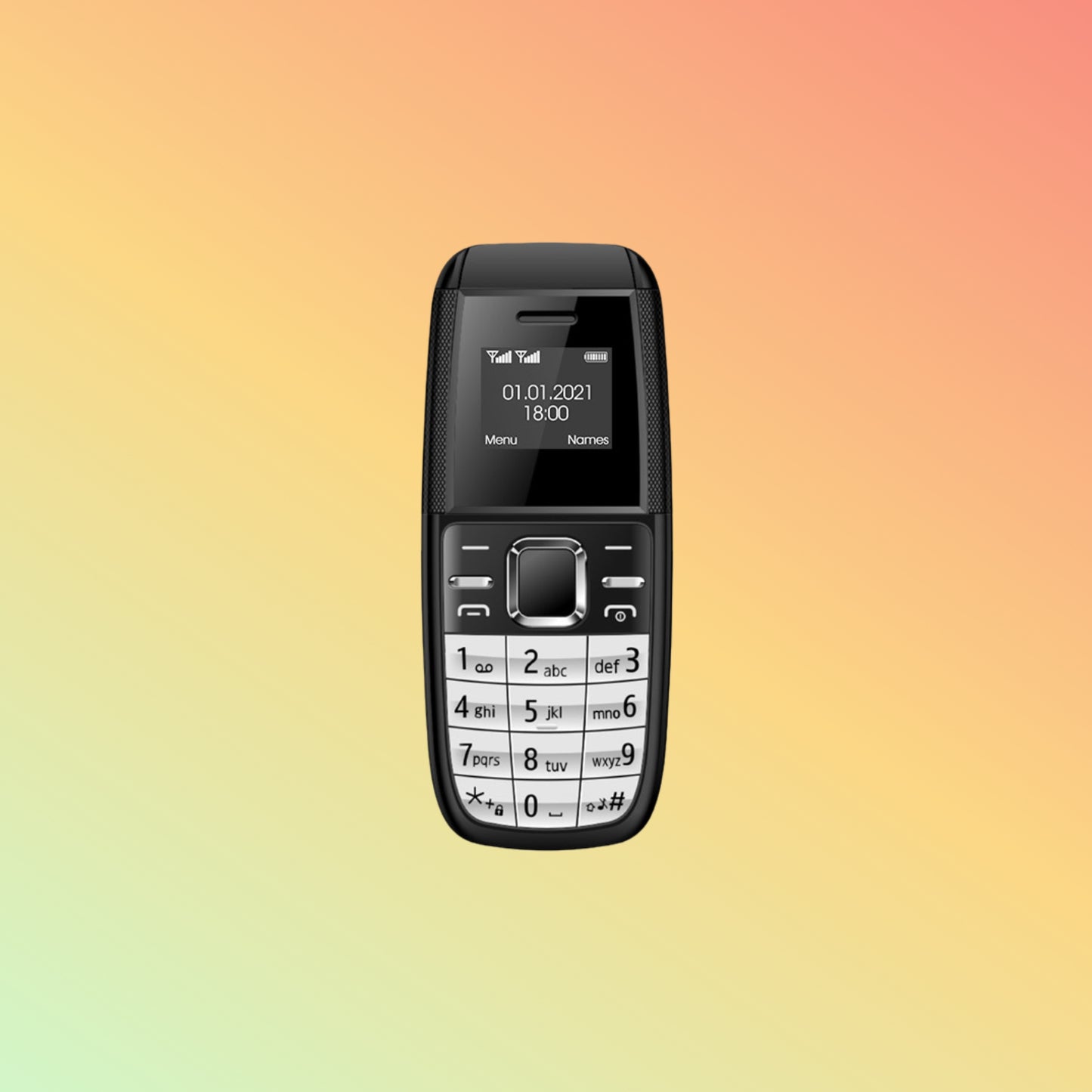 Mini BM200 0.66 Inches Small Button Super Tiny Cute Mobile Phone
