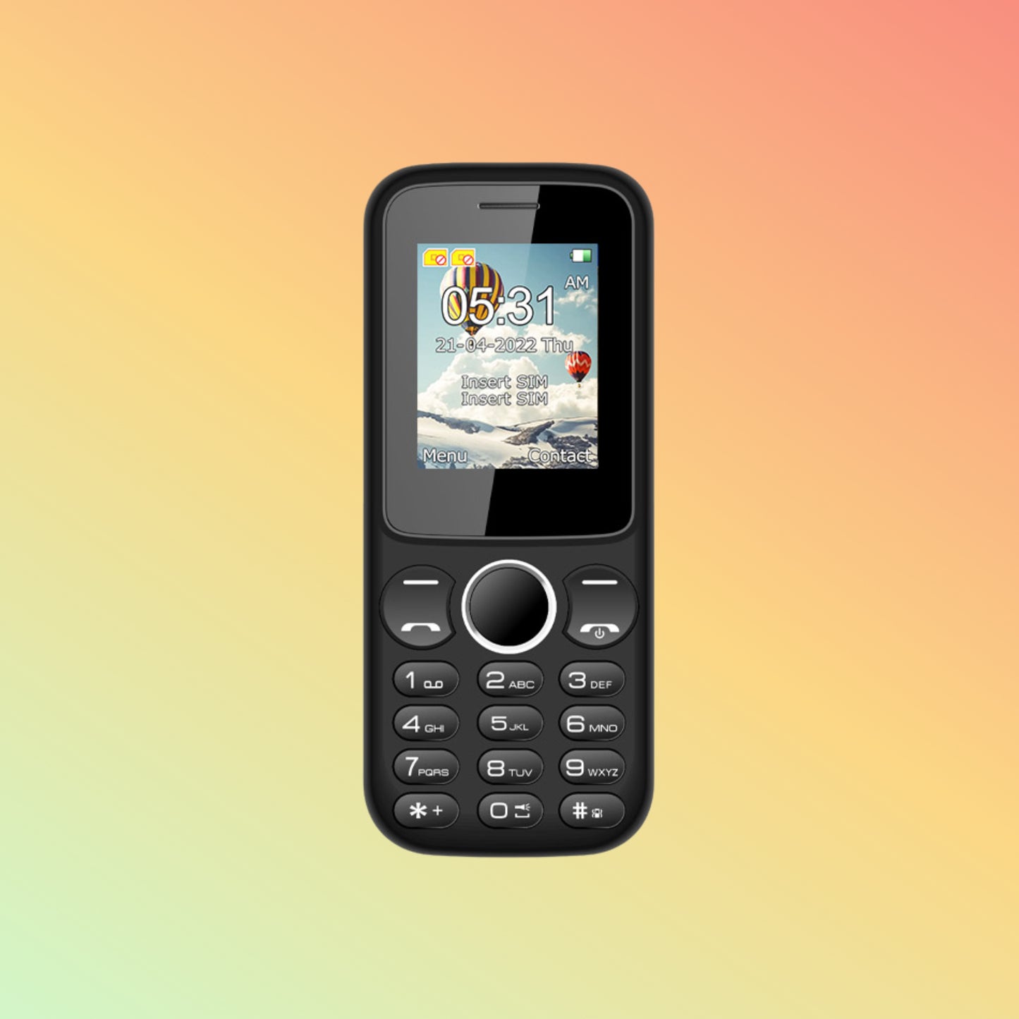 ECON G17 1.77 Inches TFT LCD Screen Dual SIM 2G High Quality Keypad Mobile Phone