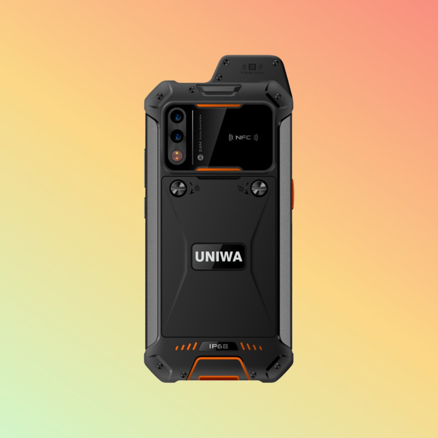 UNIWA NR6001 6" IP66 5G NFC Android Phone with QR Scanner