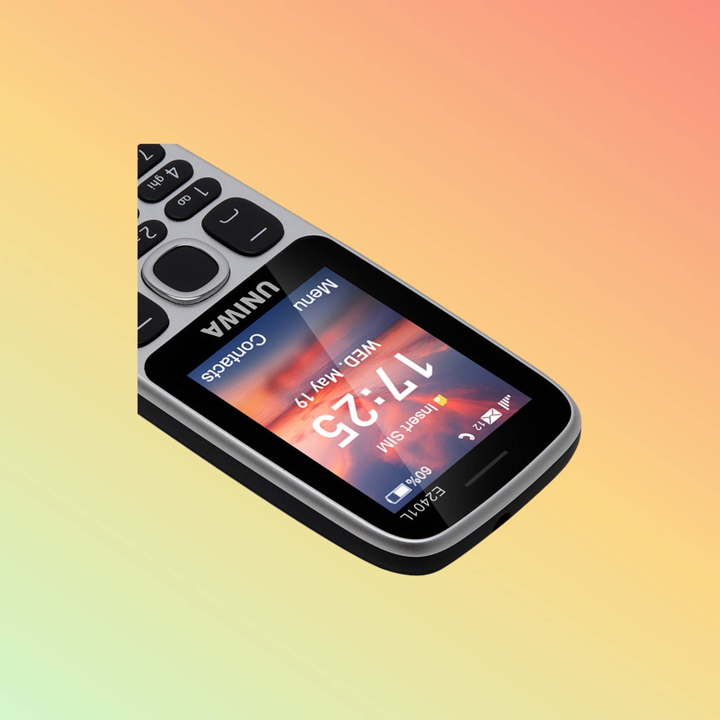 UNIWA E2401L Metal Unlocked Keypad FDD-LTE 4G Feature Phone