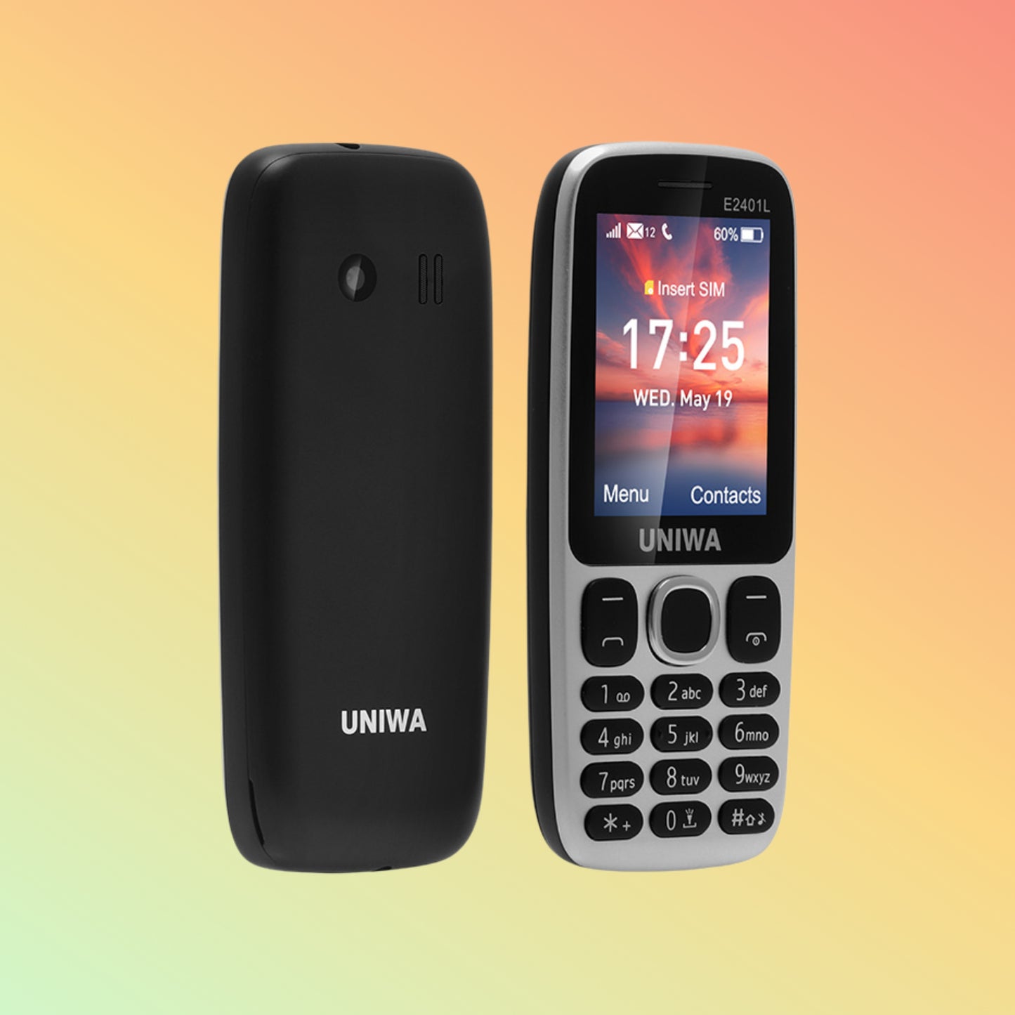 UNIWA E2401L Metal Unlocked Keypad FDD-LTE 4G Feature Phone