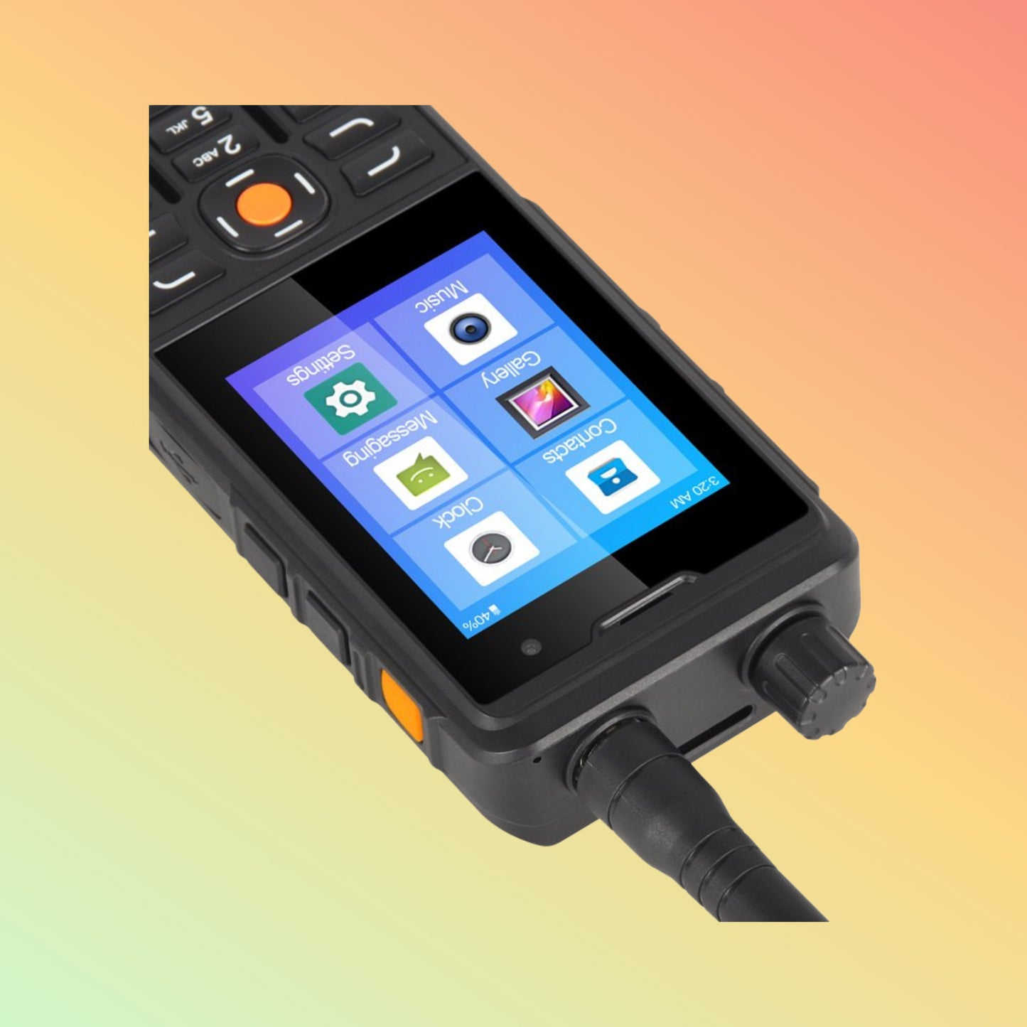 UNIWA P5 2.8 Inches POC/DMR Digital Radio Android 4G Walkie Talkie Mobile Phone