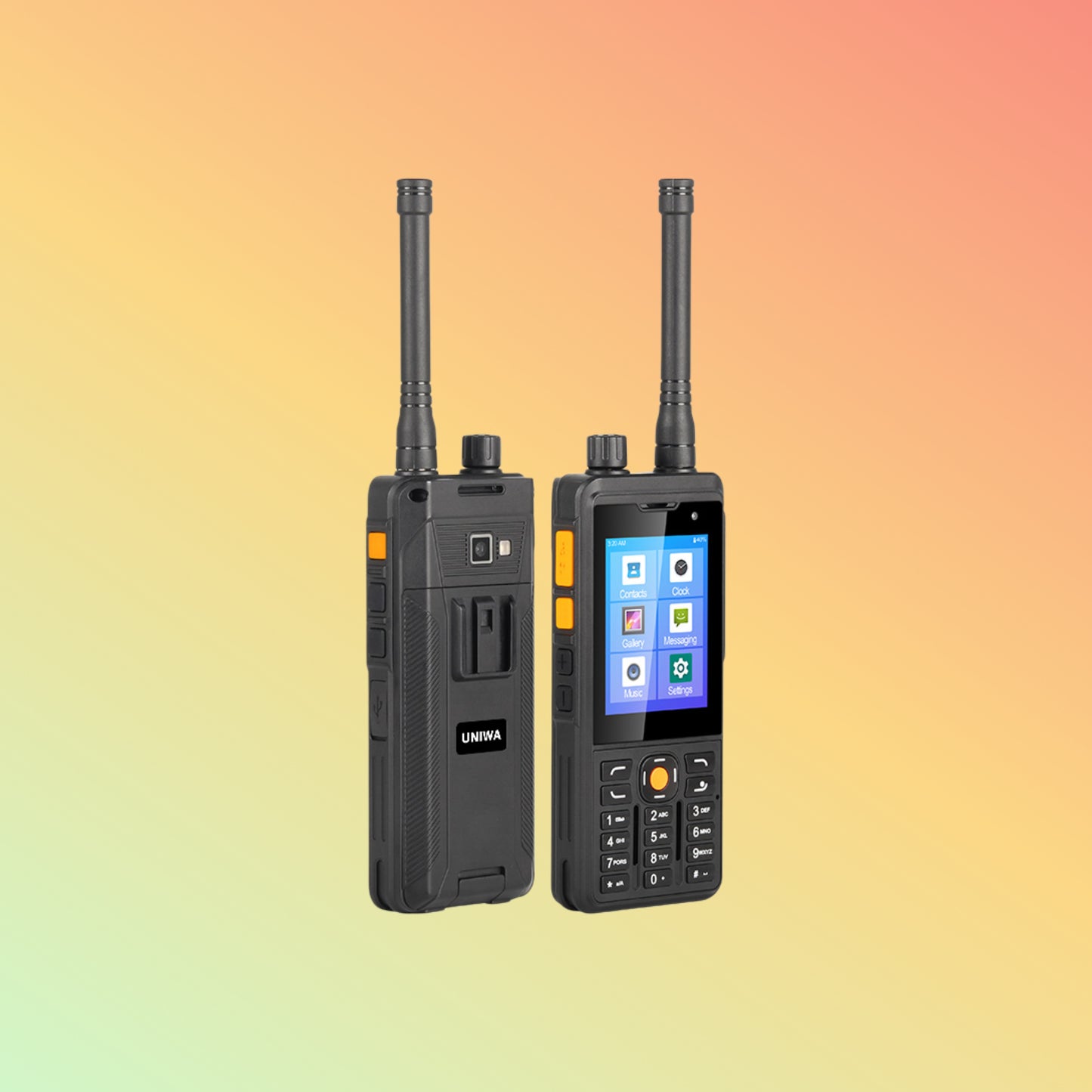 UNIWA P5 2.8 Inches POC/DMR Digital Radio Android 4G Walkie Talkie Mobile Phone