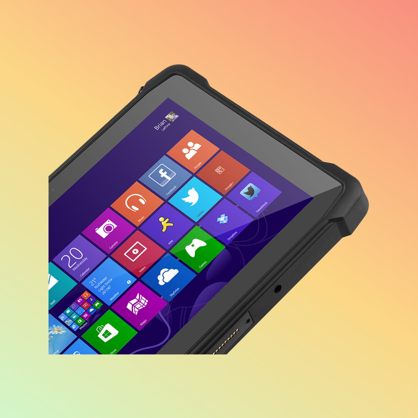 WinPad W101 10 Inches 4GB/64GB WiFi IP65 Rugged Tablet Windows 10