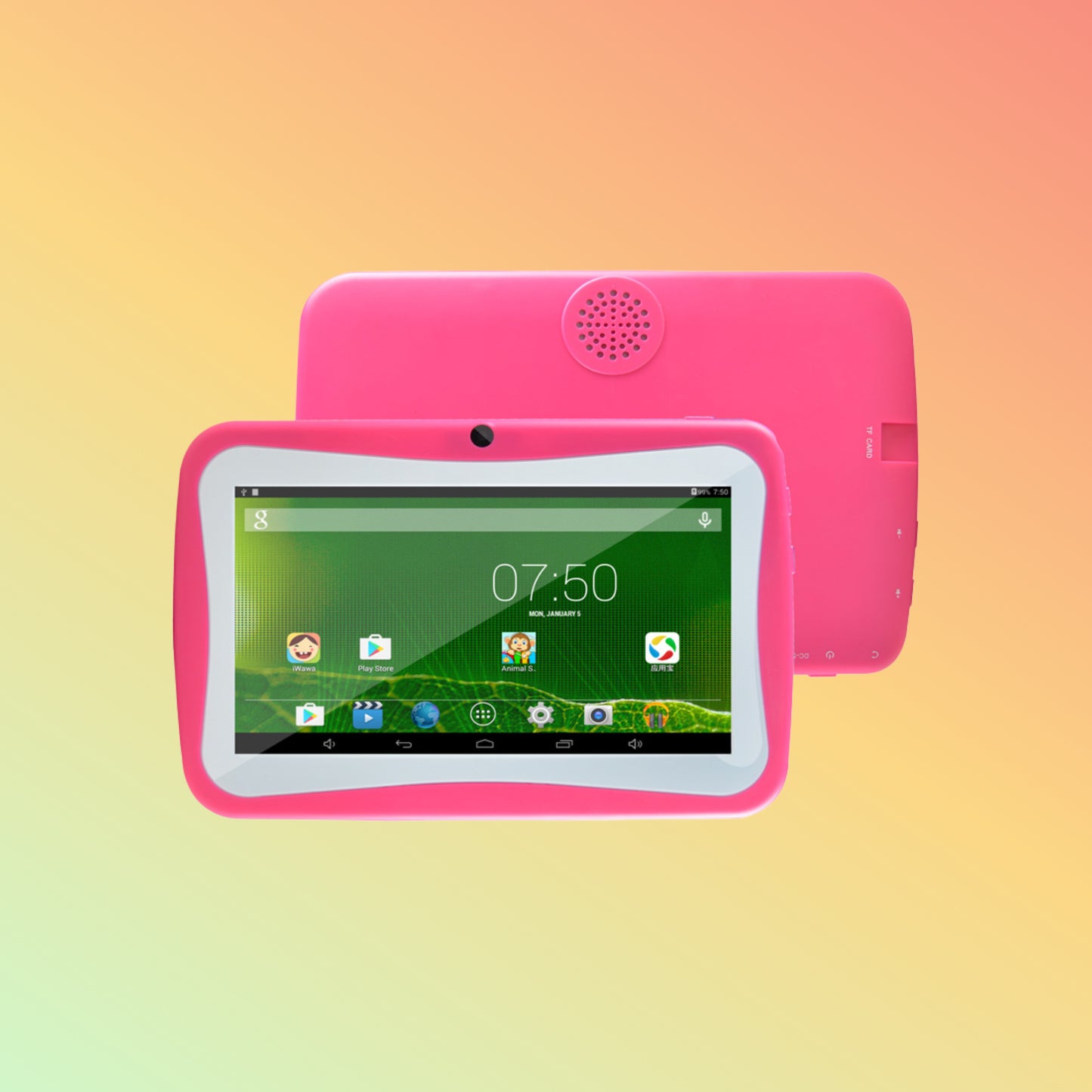 Boxchip Q704 7 Inches Quad-core Lovely Android Educational Kids Tablet PC