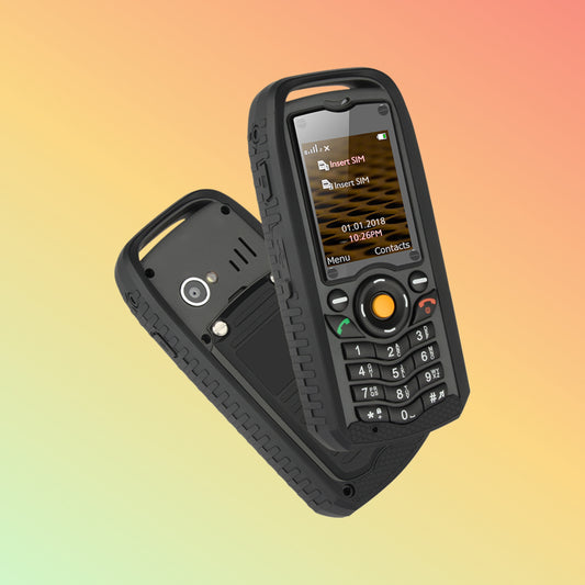 UNIWA XP25 2 Inches Screen Dual SIM Card IP68 Waterproof Rugged Phone with Keypad