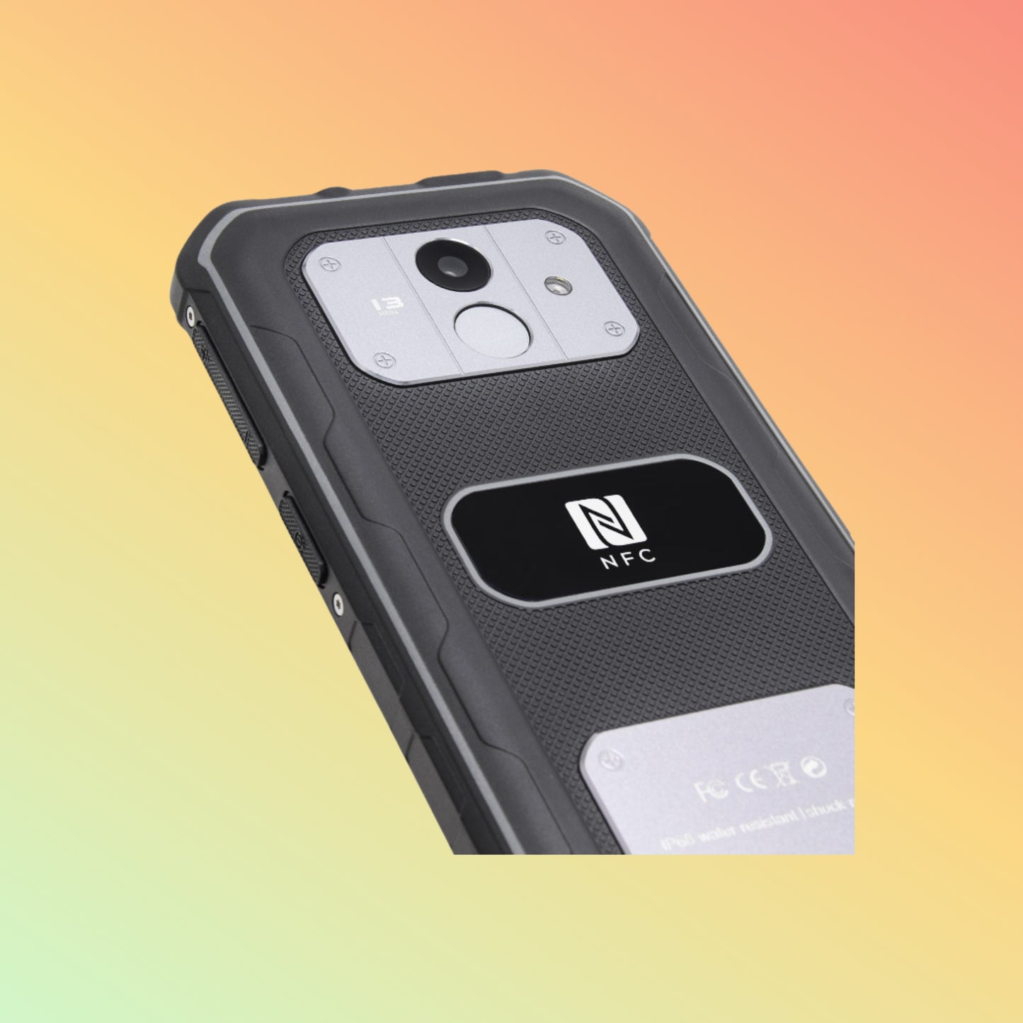 UNIWA F963 5.5 Inches Screen IP68 Waterproof 4G NFC Rugged Smartphone