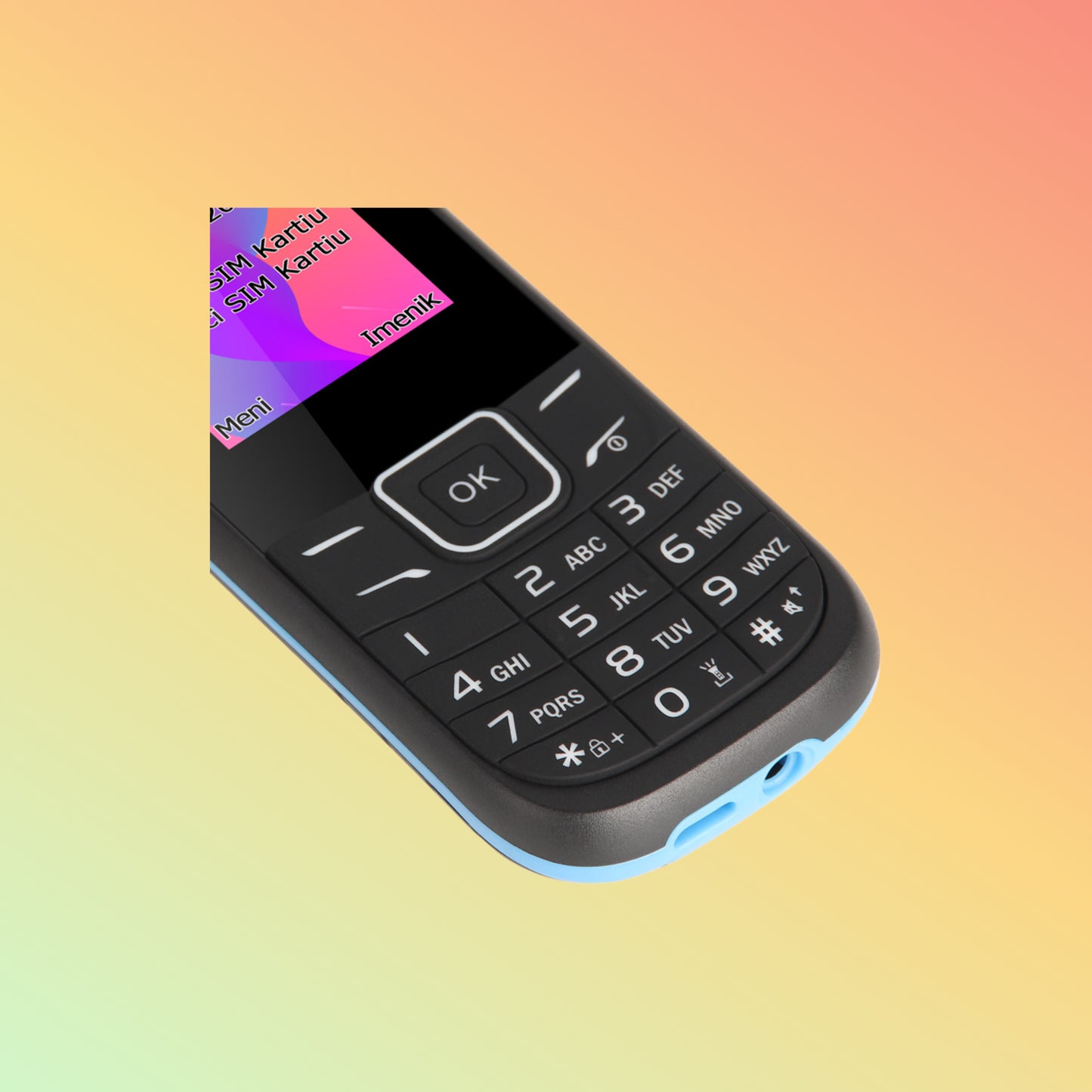 UNIWA E1200C 1.77 Inches Screen Dual SIM Card Feature Phone