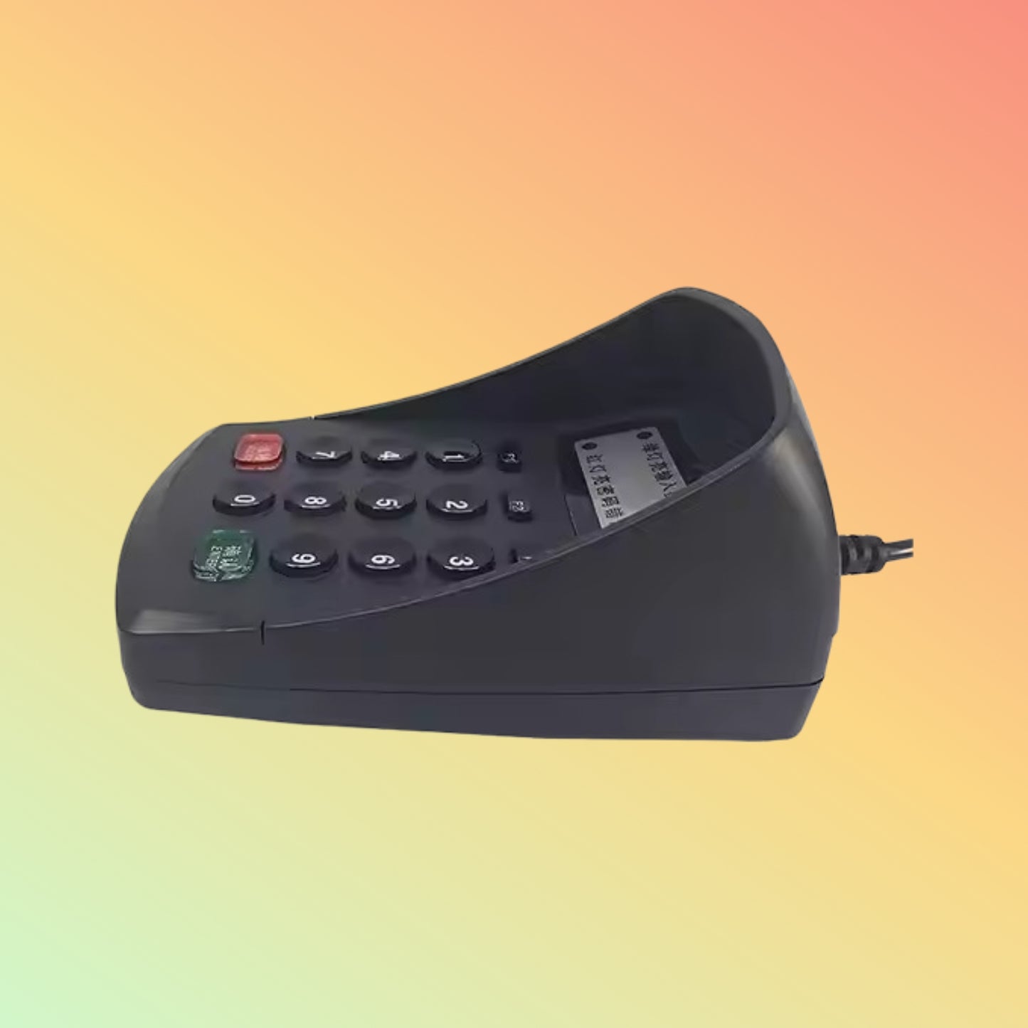 USB Bank POS Number Keyboard and Key Pad With Display