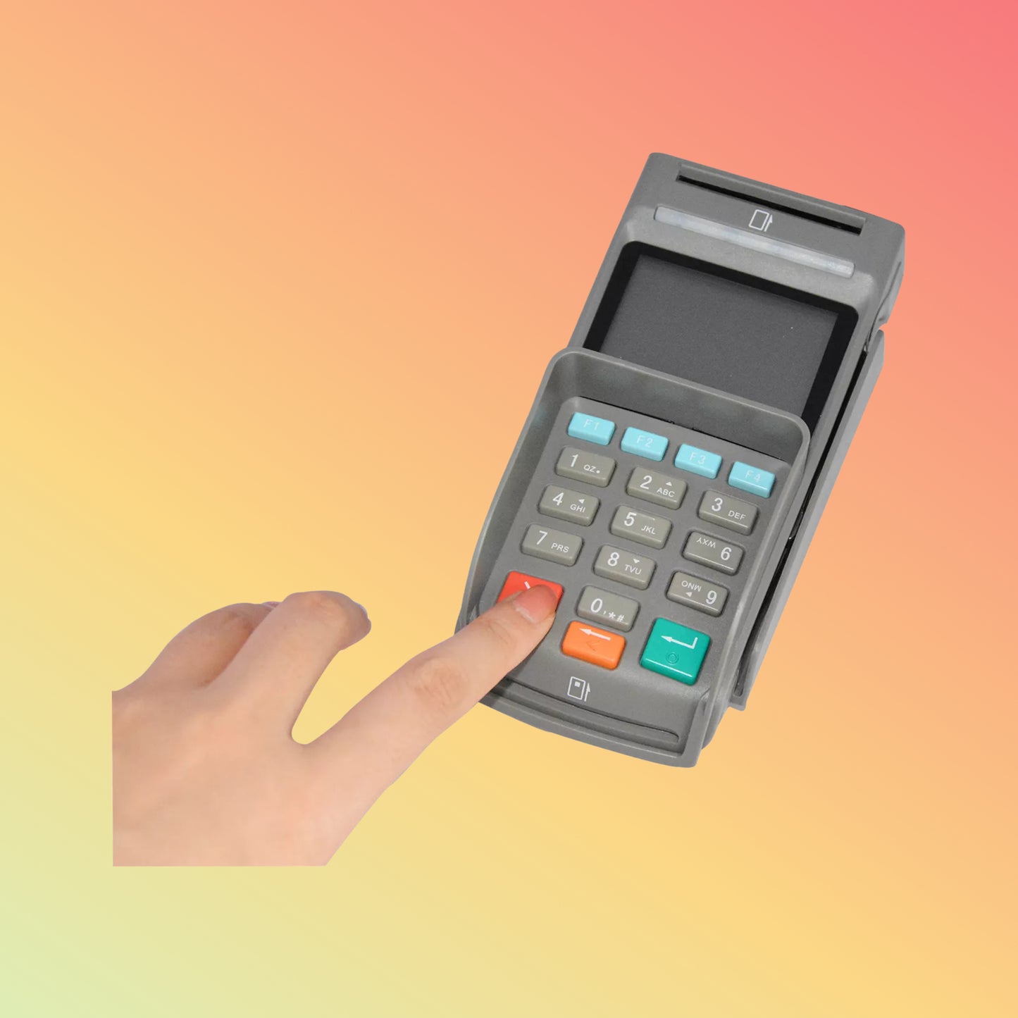 UnionPay 3 In 1 Card E-Payment Desktop POS PinPad Reader Z90PD