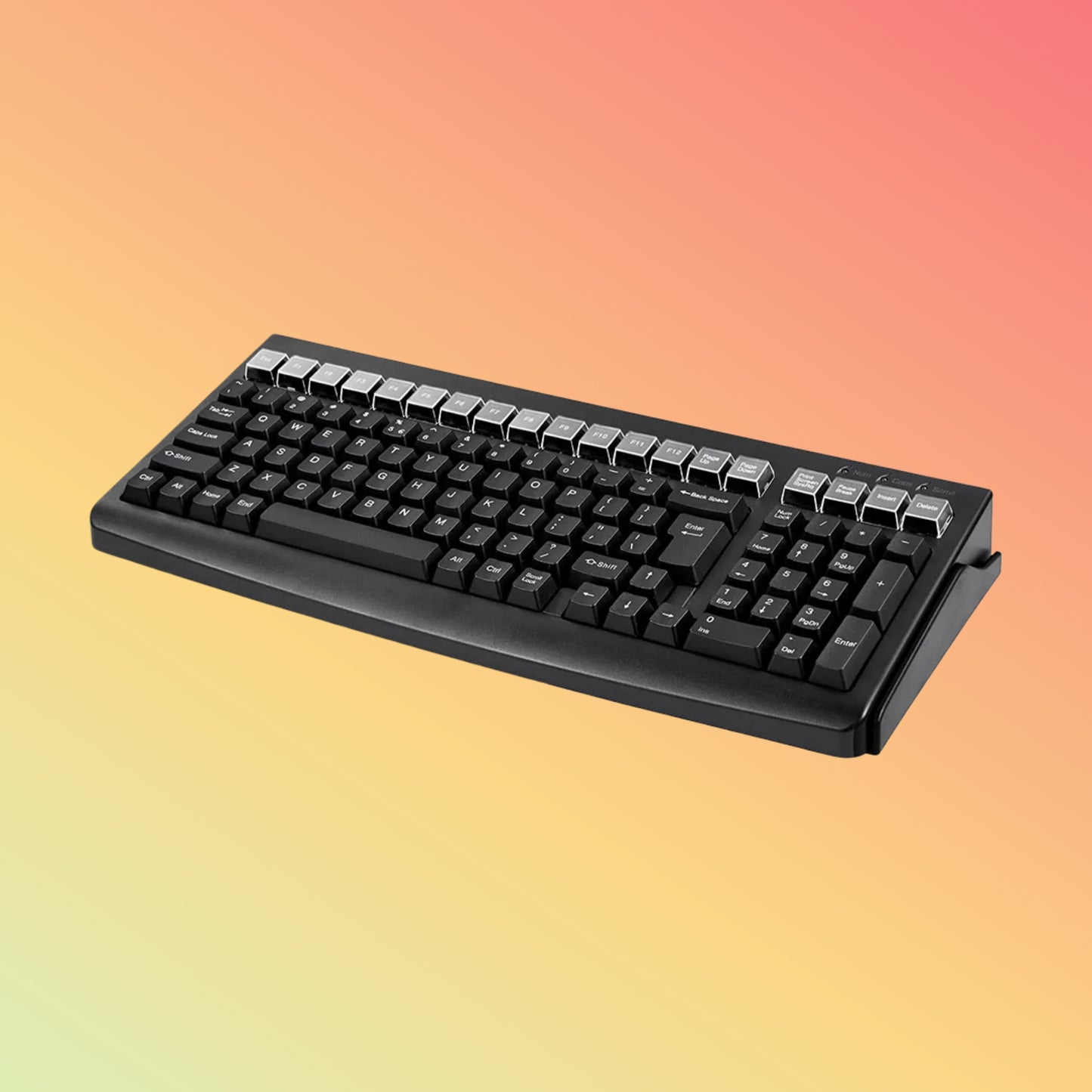 USB 101Keys Membrane Keyboard With MSR(Tracks 1/2/3) HCC-KB101R