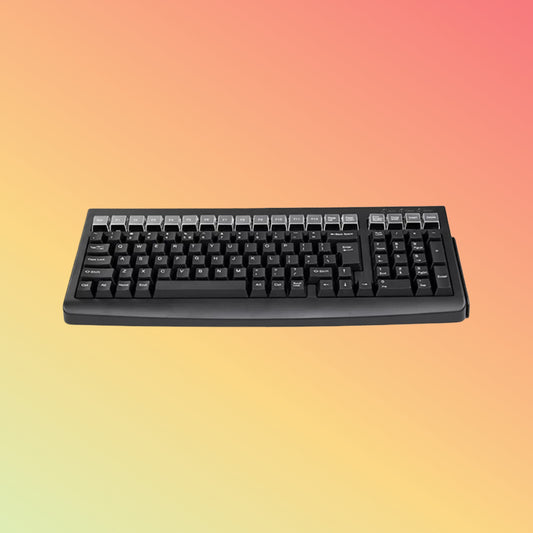 USB 101Keys Membrane Keyboard With MSR(Tracks 1/2/3) HCC-KB101R