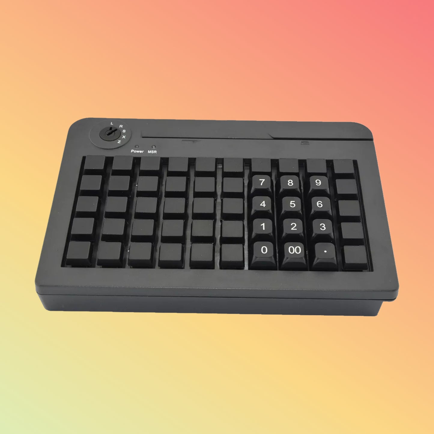 Programming POS 50 Keyboard USB Interface With MSR KB50M