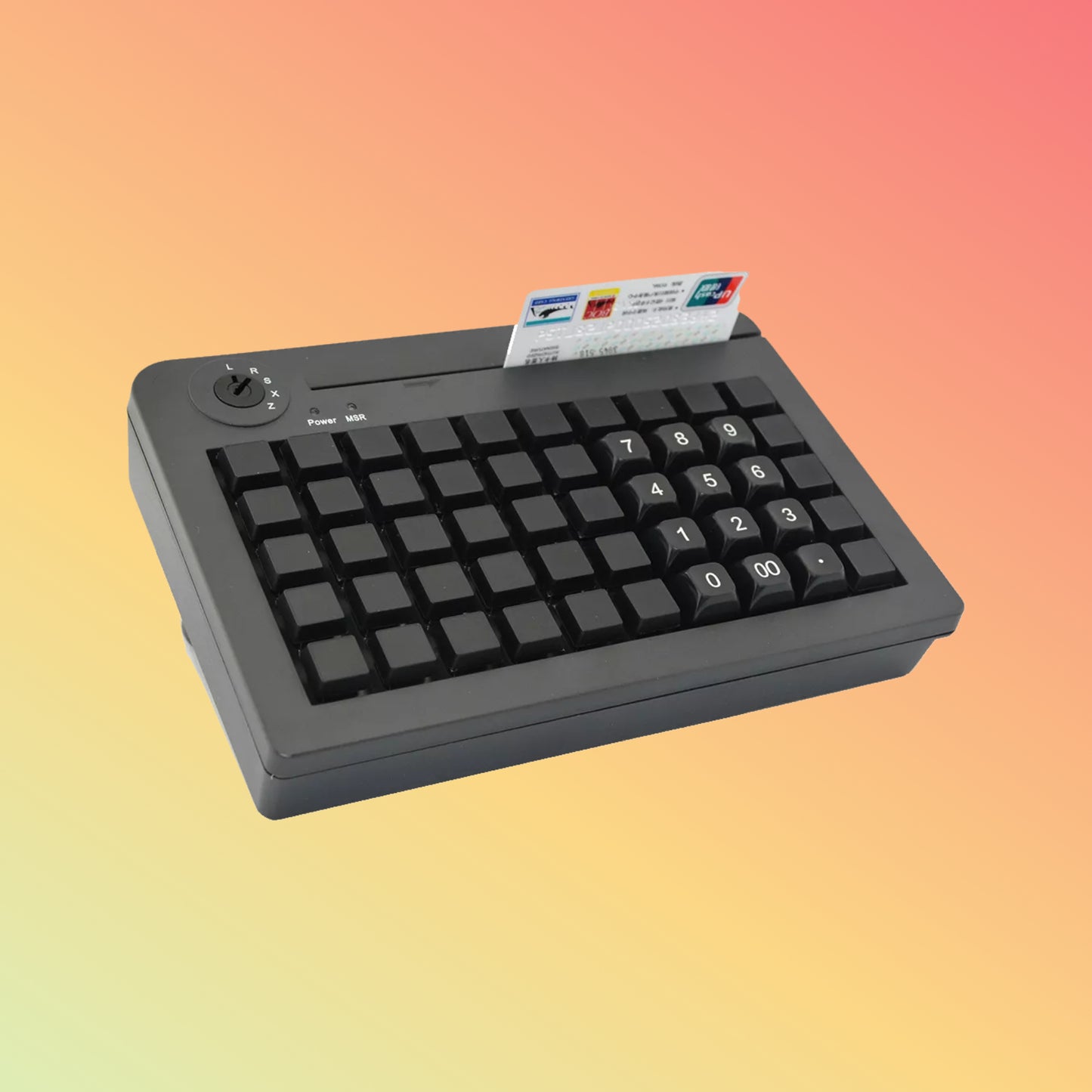 Programming POS 50 Keyboard USB Interface With MSR KB50M