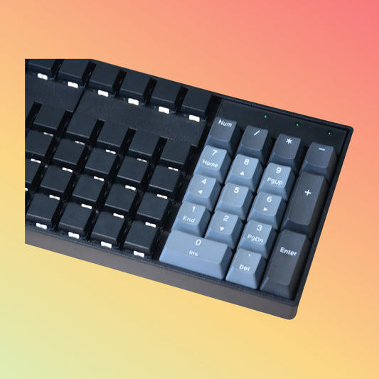 USB 105 Keys 3 Colors POS Programmable Keyboard KB105A