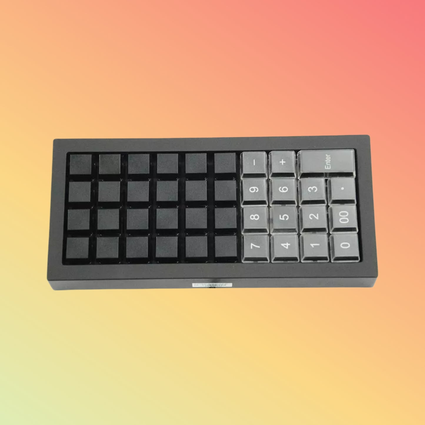 HCCTG USB MSR 40Keys POS Programmable Keyboard KB40