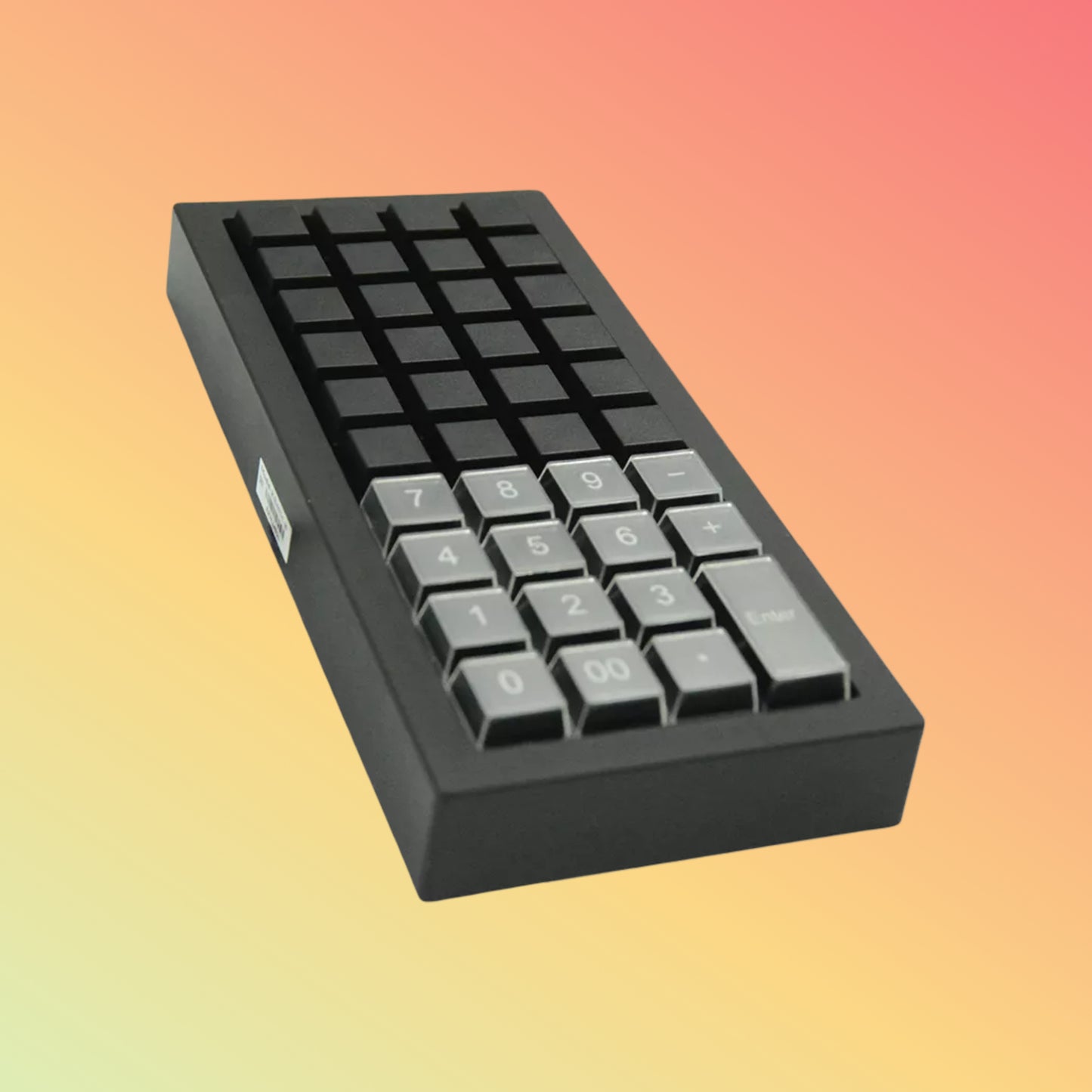 HCCTG USB MSR 40Keys POS Programmable Keyboard KB40