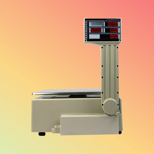 HCCTG 30KG Capacity Barcode Label Printing Scale HCC-ACS10
