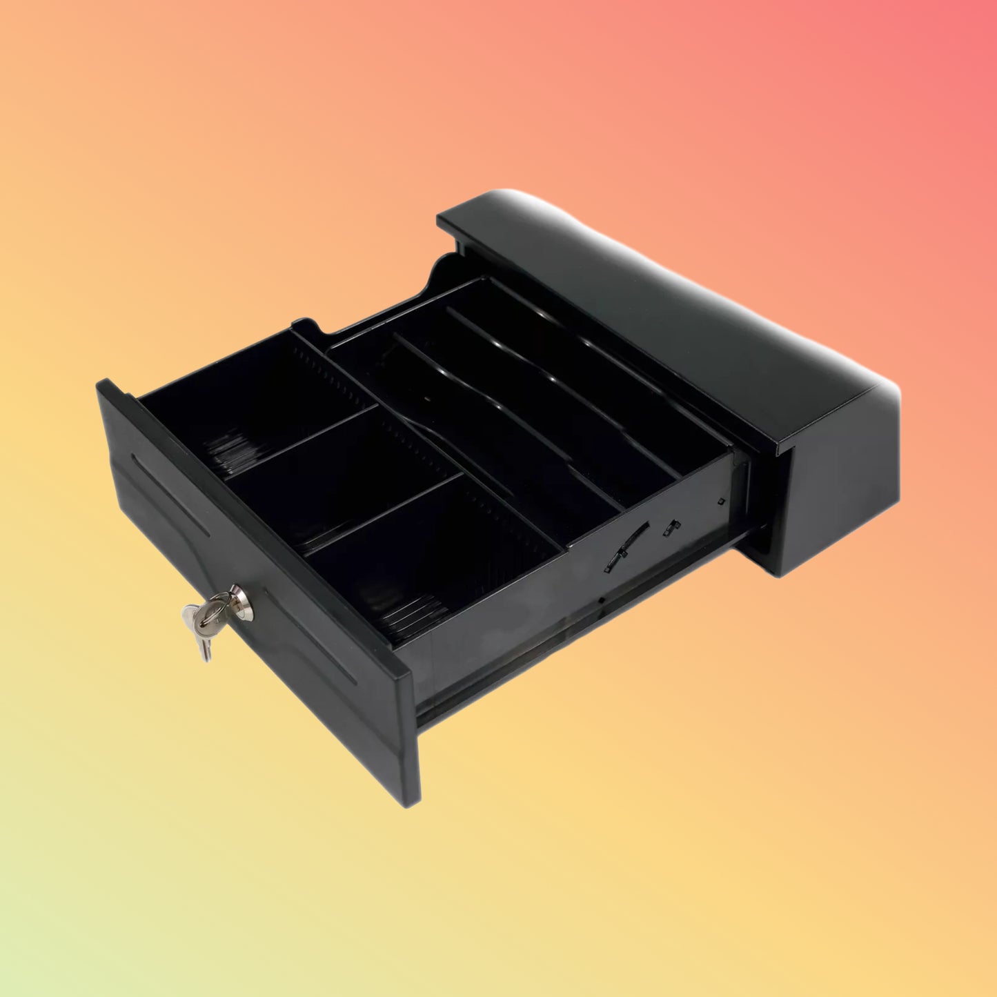 Adjustable Metal Electronic Money Box POS Billing Machine Cash Drawer HS-240