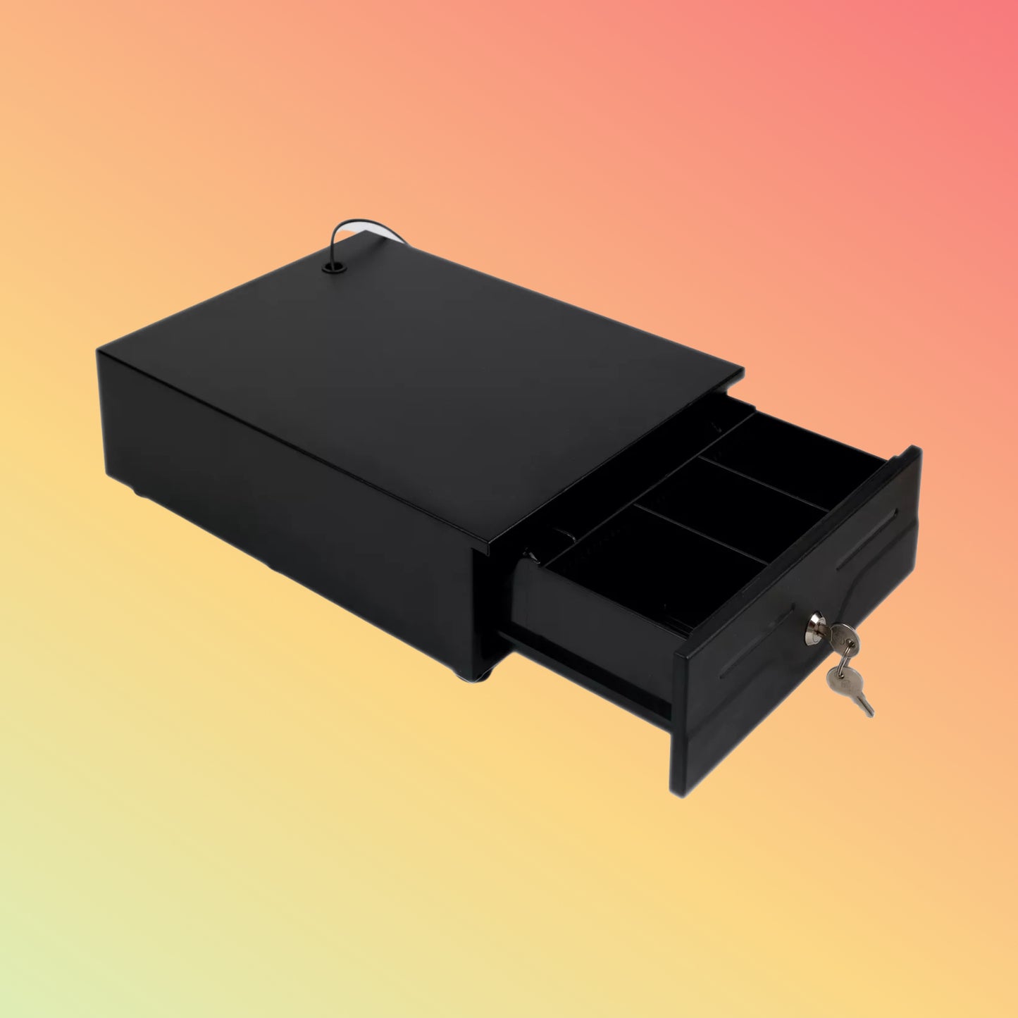 Adjustable Metal Electronic Money Box POS Billing Machine Cash Drawer HS-240