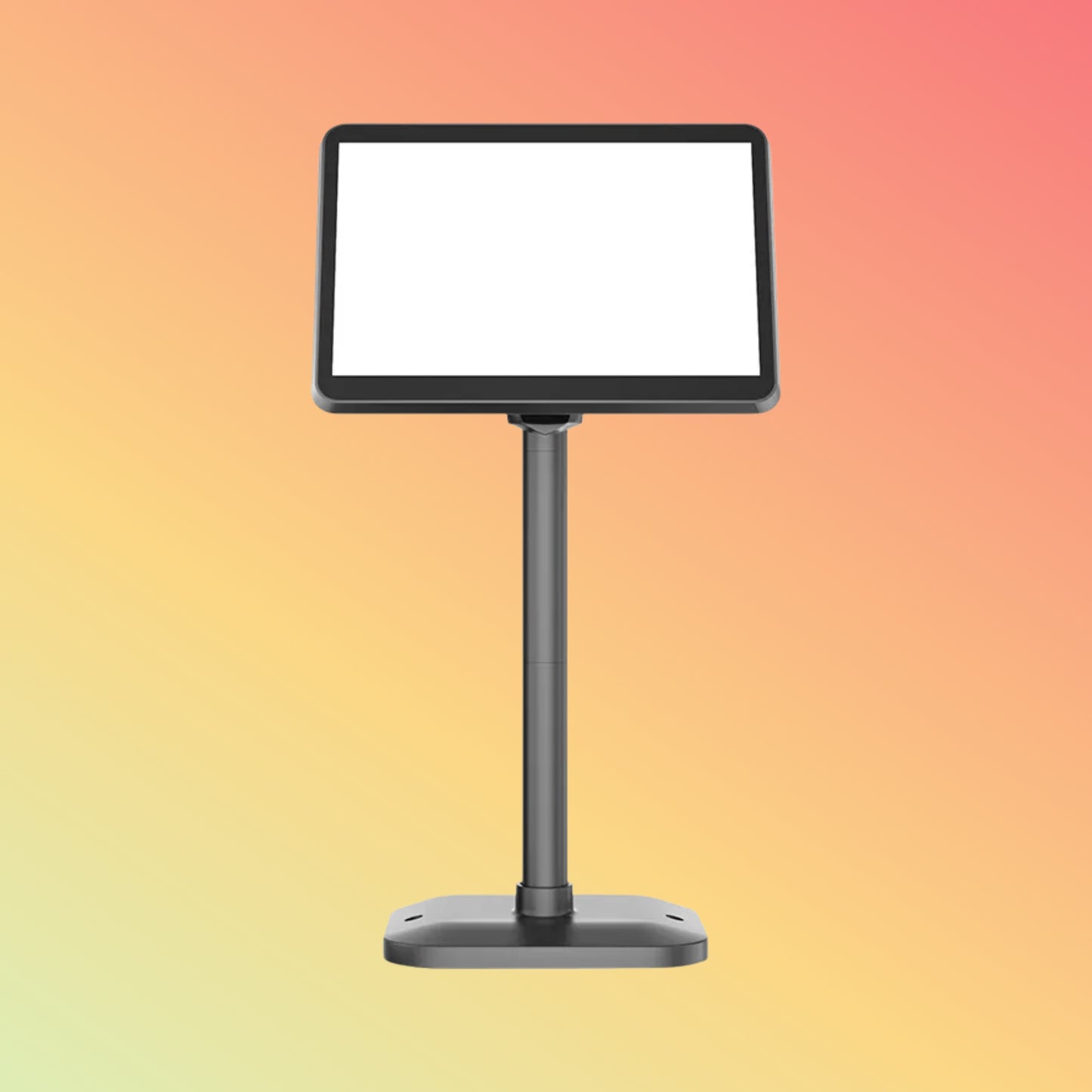 10.1 inch High-Resolution Ergonomic Pole Customer Display for Retail HCD101