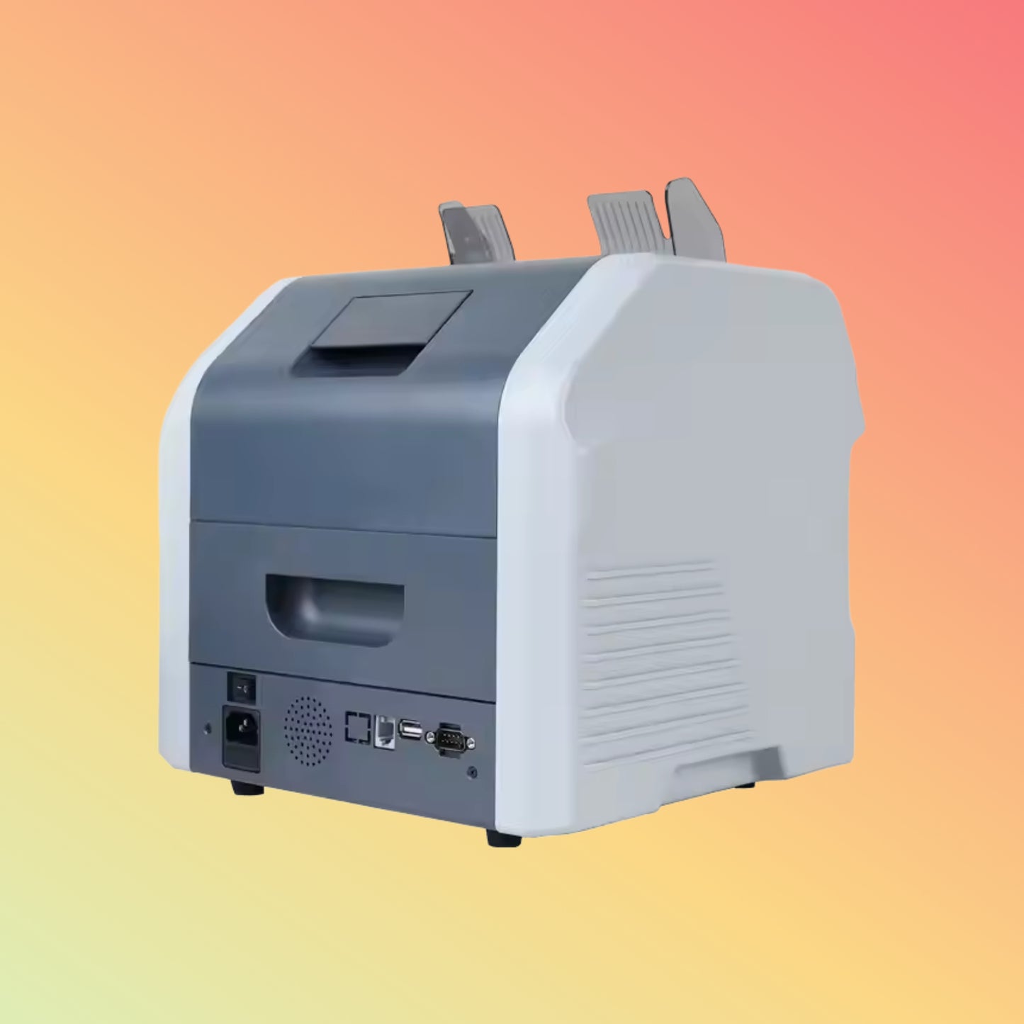 UN-200A 2025 ECB Approved 2 Pocket 2 CIS Counterfeit Money Detector Machine Sorting Machine Money Counting Machine