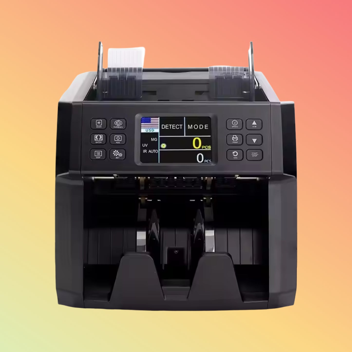 UN-60A 2025 ECB Approved Fake Currency Printer Mixed Money Counting Machine Money Counter Money Counters for Sale