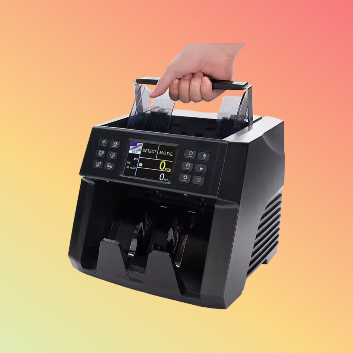 UN-60A 2025 ECB Approved Fake Currency Printer Mixed Money Counting Machine Money Counter Money Counters for Sale