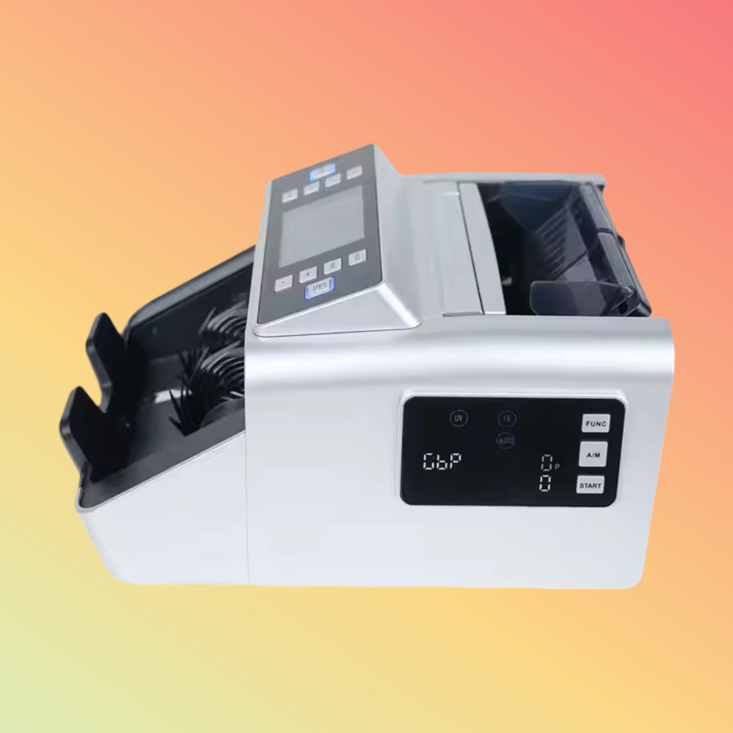 UN-12D Banks Banknote Machine Bill Counting Mix Value Counter Money Counter for Sale