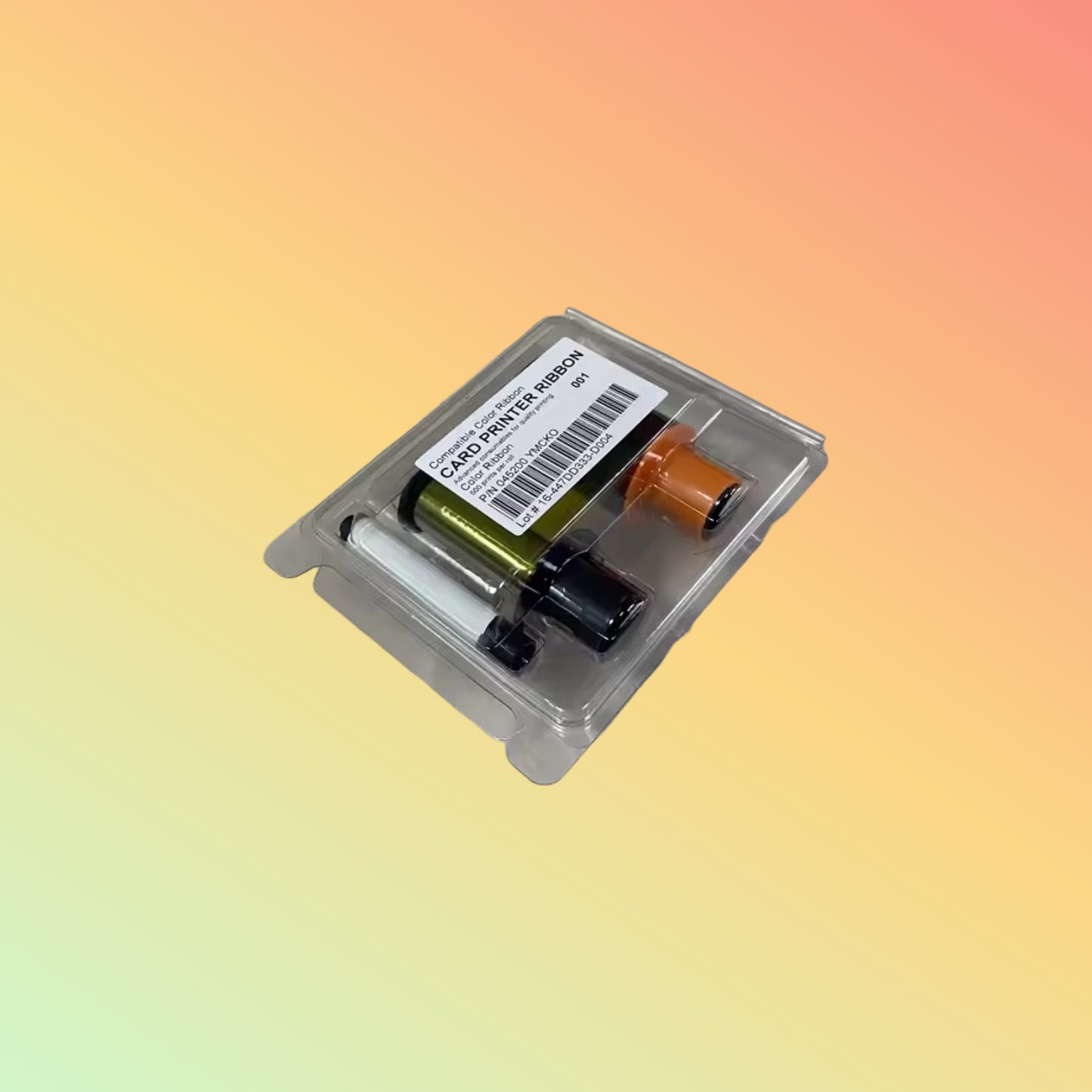 045200 YMCKO Color Ribbons 500 Images Per Roll DTC4500 & DTC4500e Card Printers 045200 Ribbons