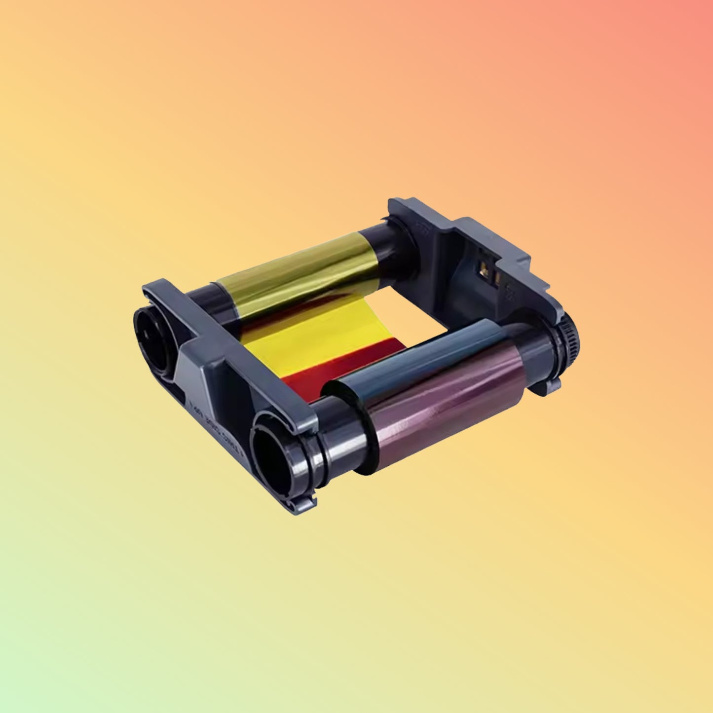 CBGR0100C Badgy100 / 200 YMCKO Color Ribbon 100 Prints/Roll