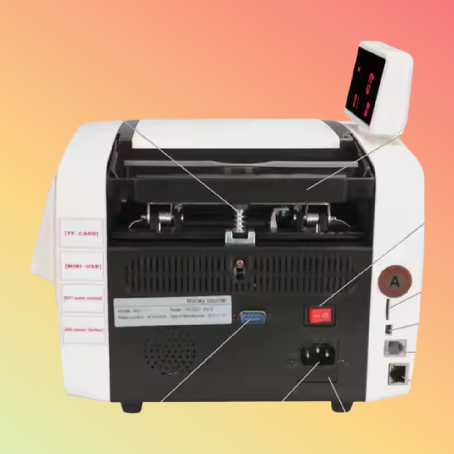 UN-56 Banknote Value Counter for Cash & Currency Counting