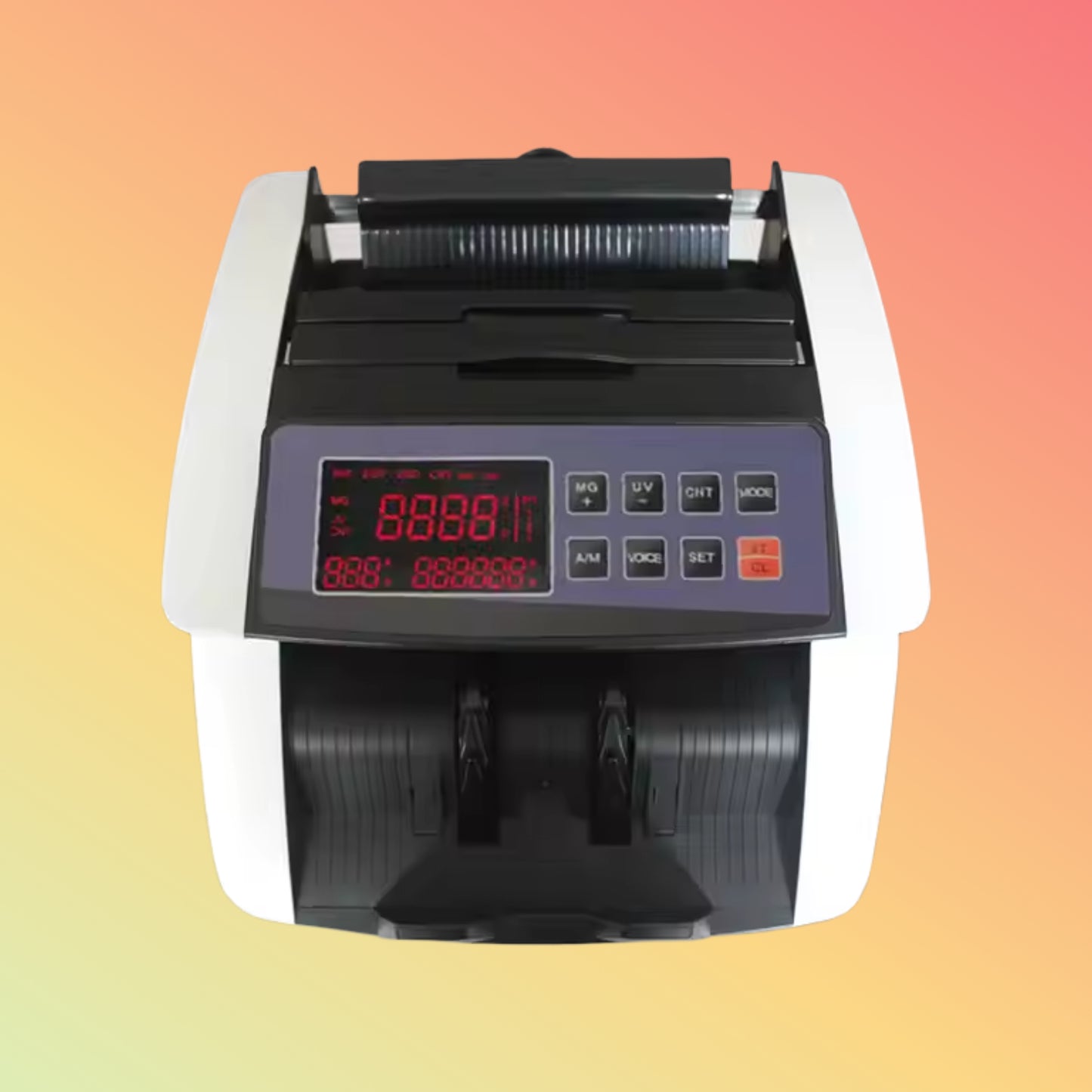 UNI-16 Multi Currency Count Paper Bill Counter Cash Detector Machines MG UV Detecting Money Counting Machine With ADD BAT